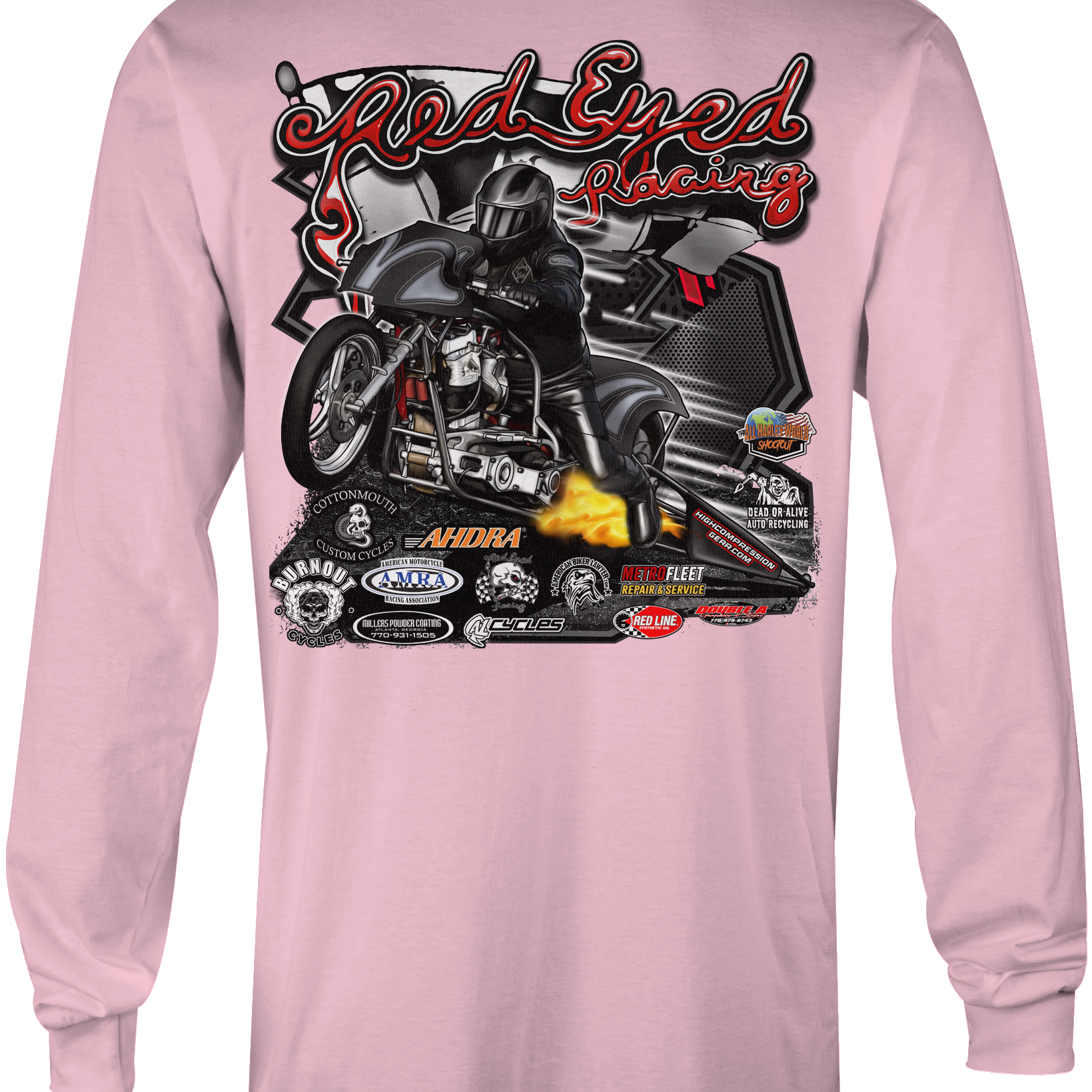 Red Eyed Racing Long Sleeves