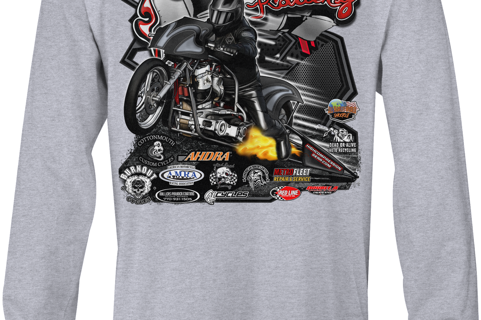 Red Eyed Racing Long Sleeves