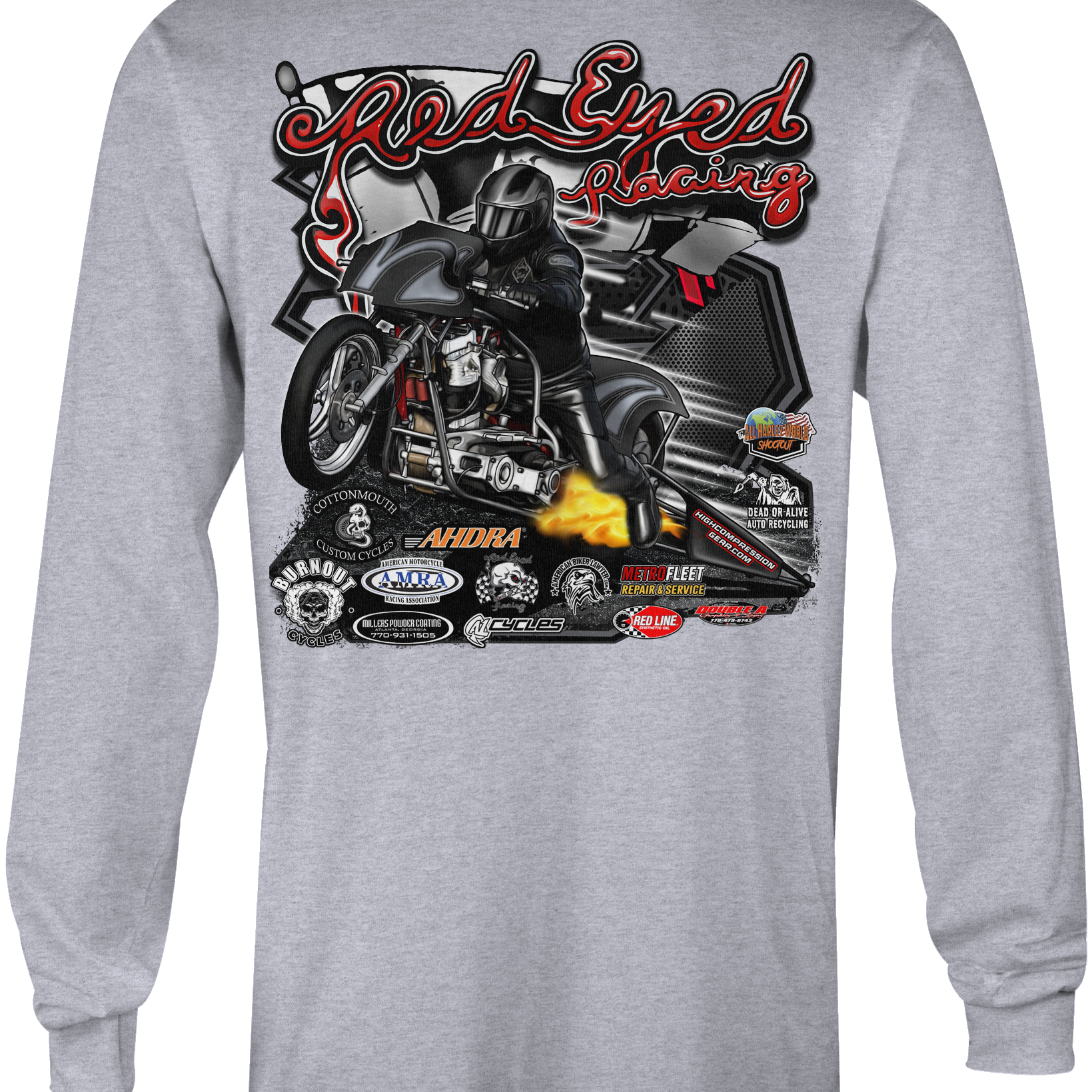 Red Eyed Racing Long Sleeves