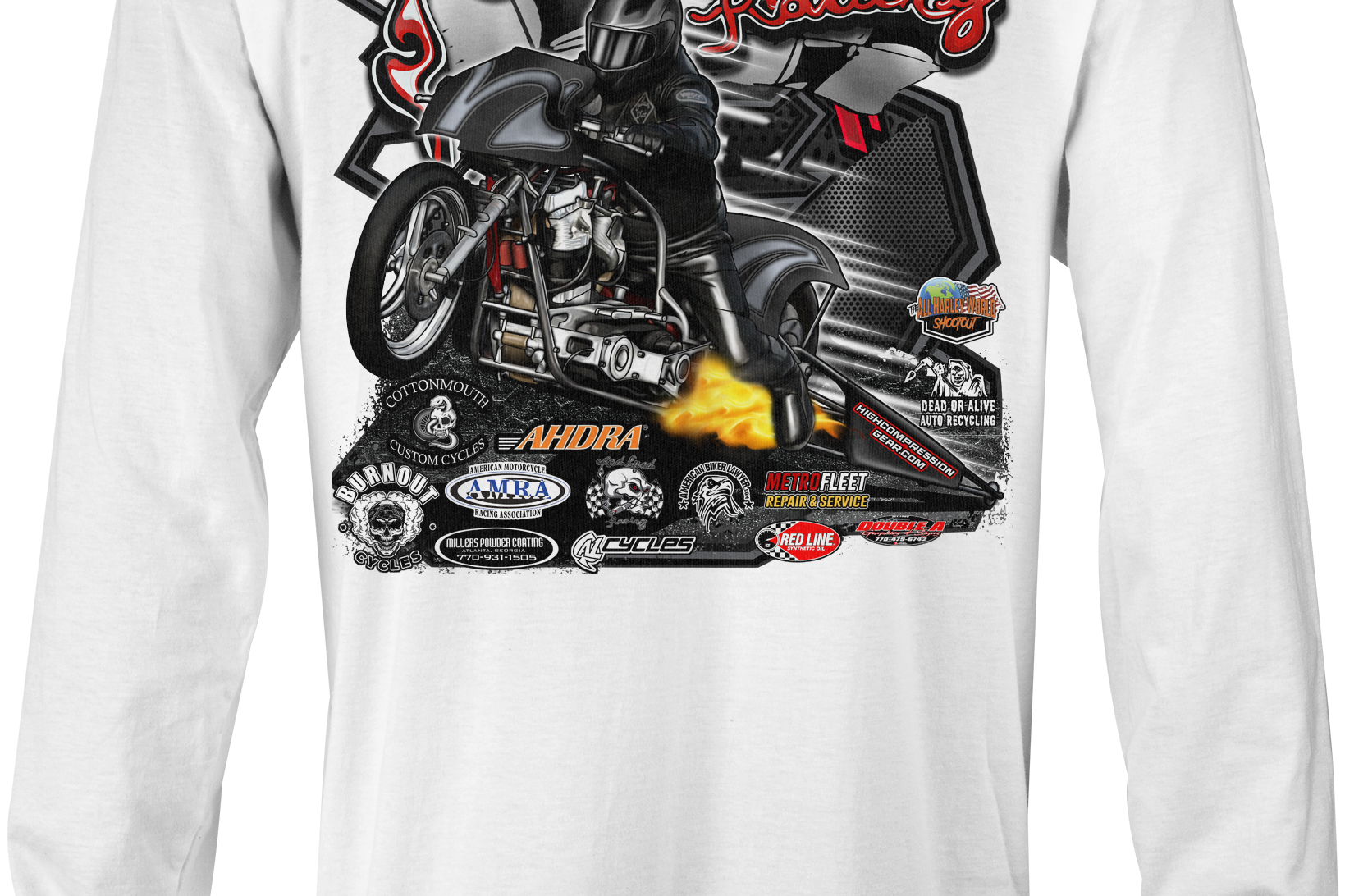 Red Eyed Racing Long Sleeves