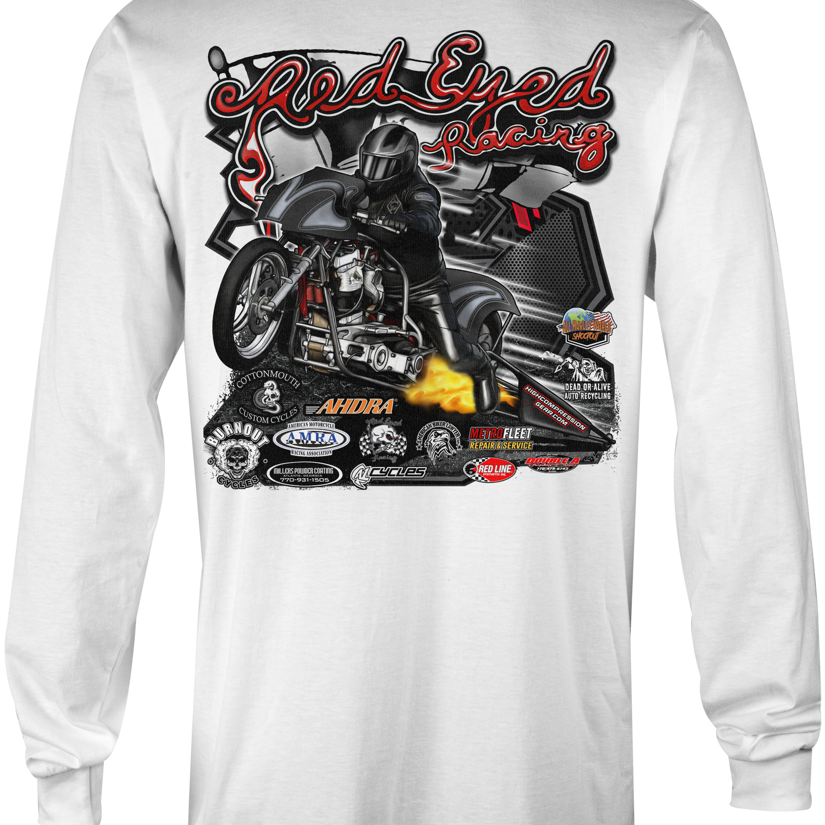 Red Eyed Racing Long Sleeves