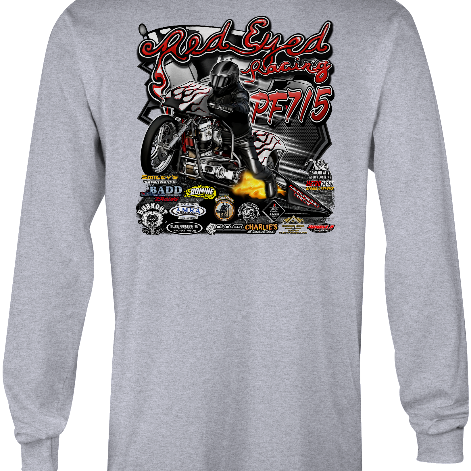 Red Eyed Racing Long Sleeves