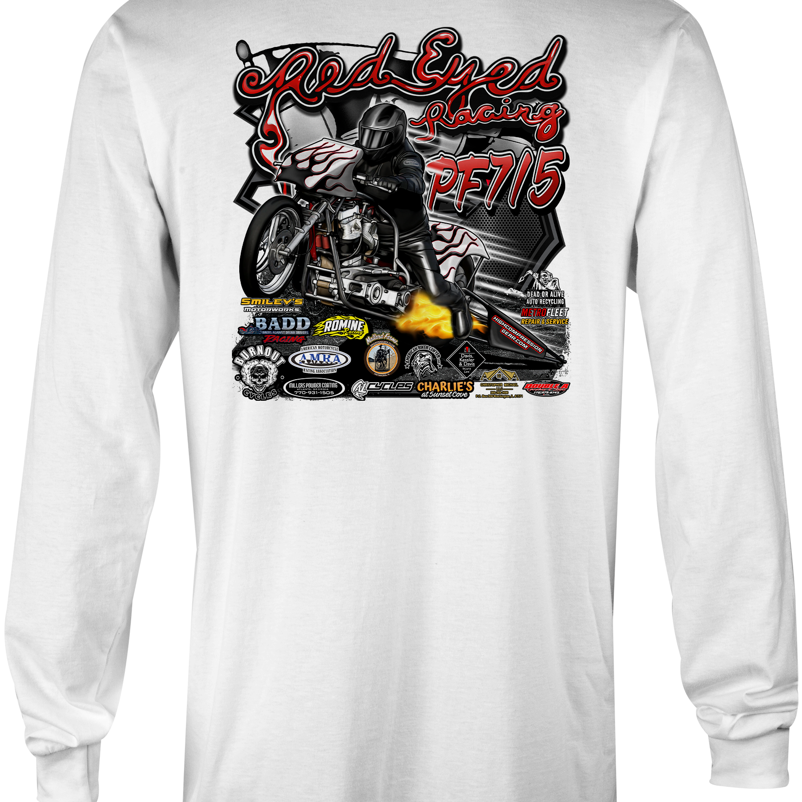 Red Eyed Racing Long Sleeves