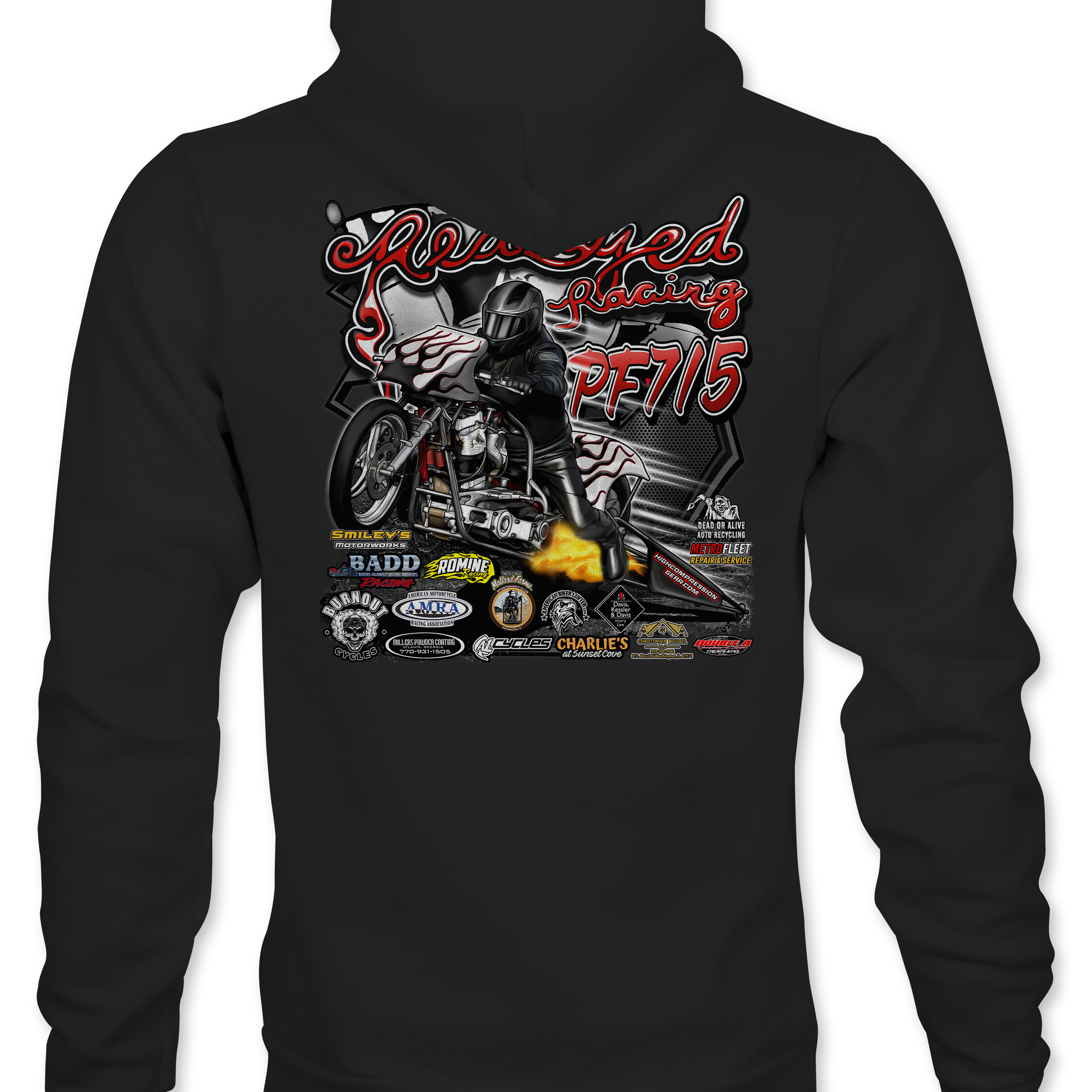 Red Eyed Racing Hoodies