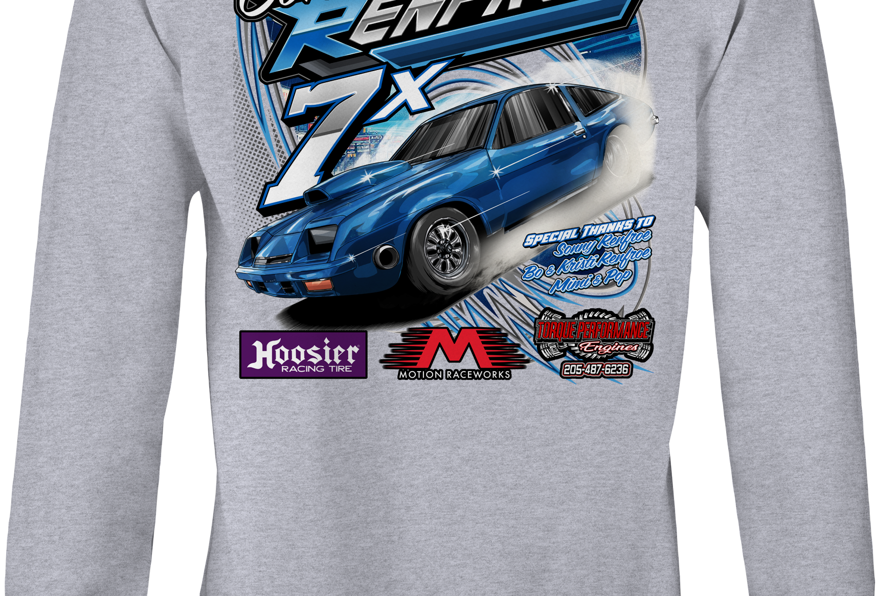 Renfroe Racing 2025 Crewneck Sweatshirts