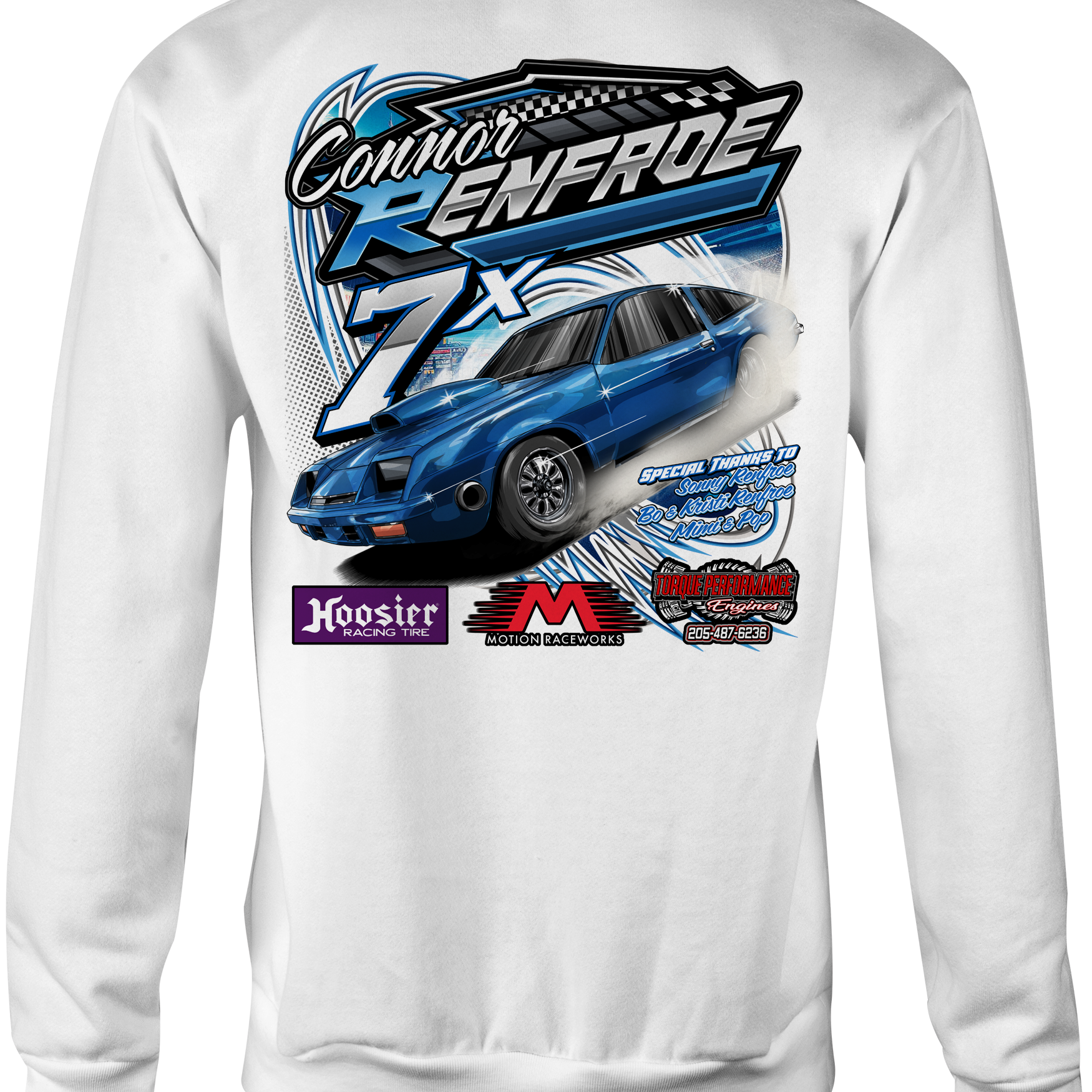 Renfroe Racing 2025 Crewneck Sweatshirts