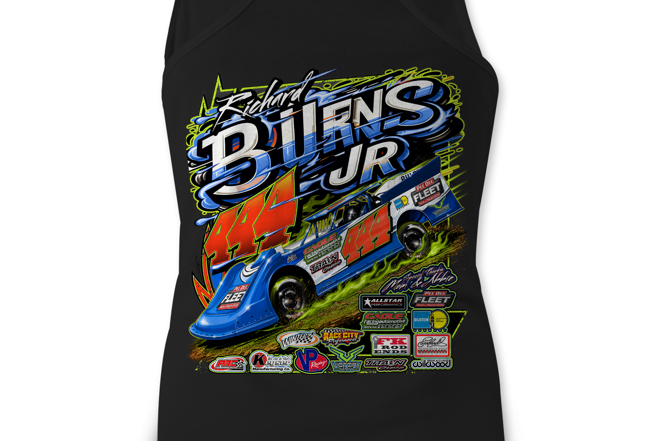 Richard Burns Jr. 2025 Tank Tops