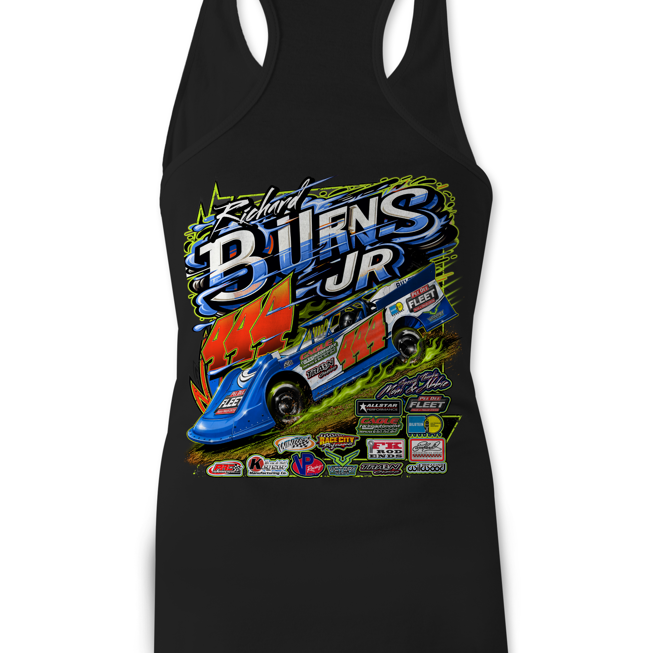 Richard Burns Jr. 2025 Tank Tops