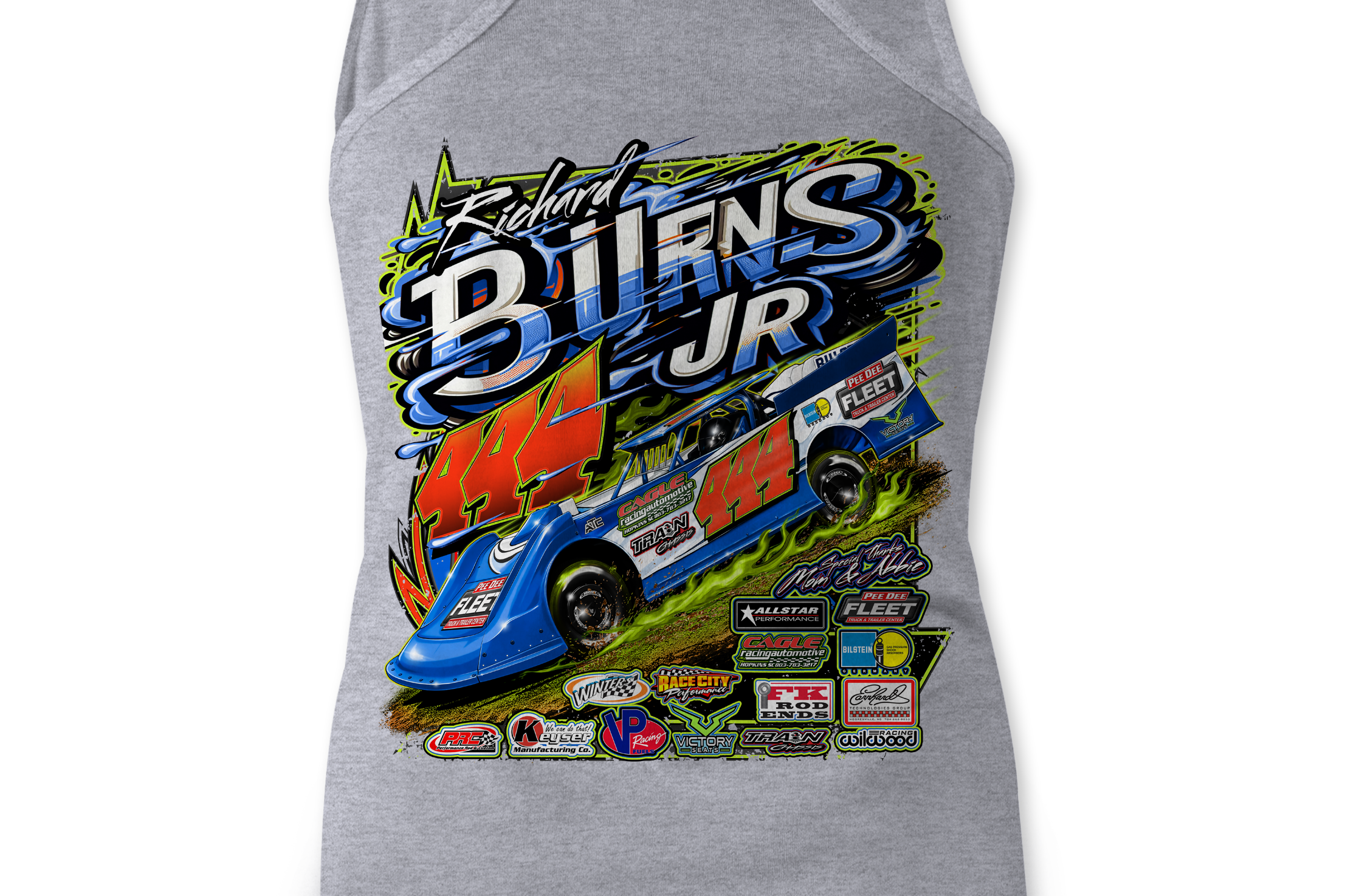 Richard Burns Jr. 2025 Tank Tops
