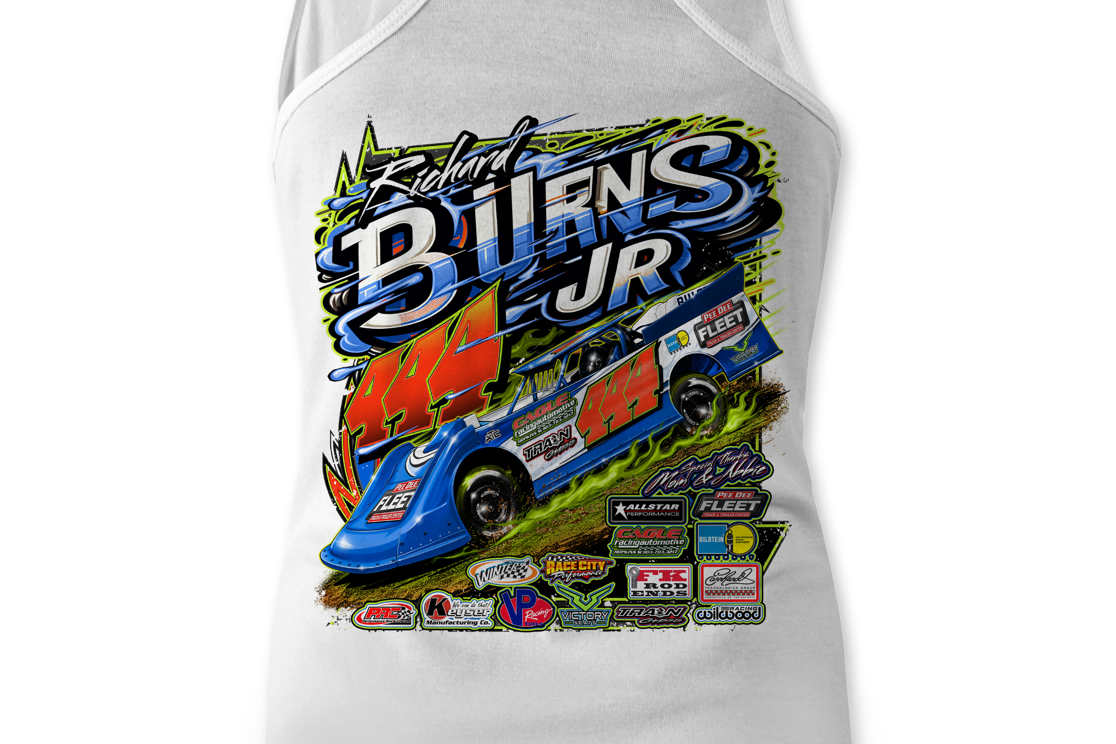 Richard Burns Jr. 2025 Tank Tops