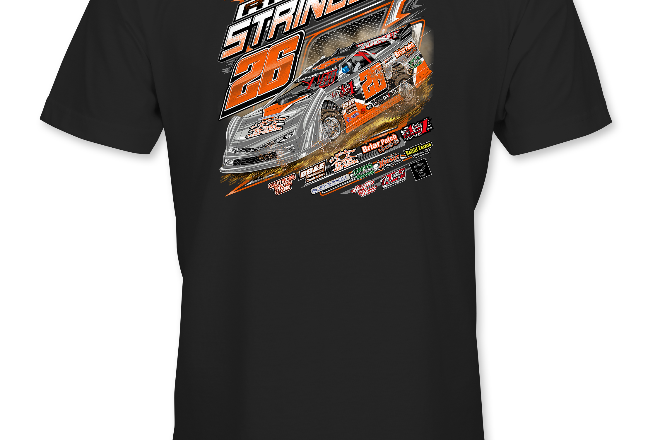 Rick Stringer T-Shirts Black Acid Apparel