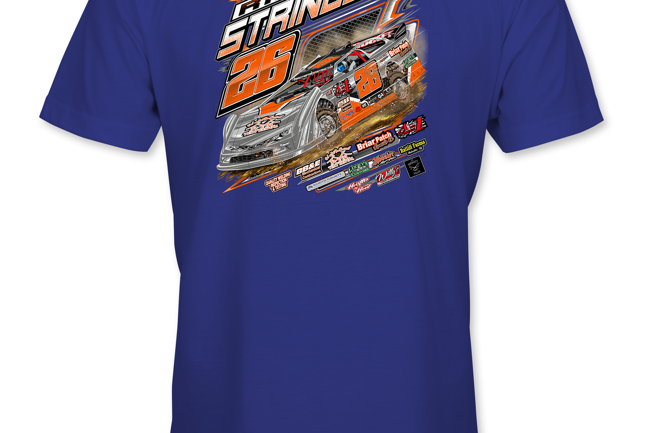 Rick Stringer T-Shirts Black Acid Apparel