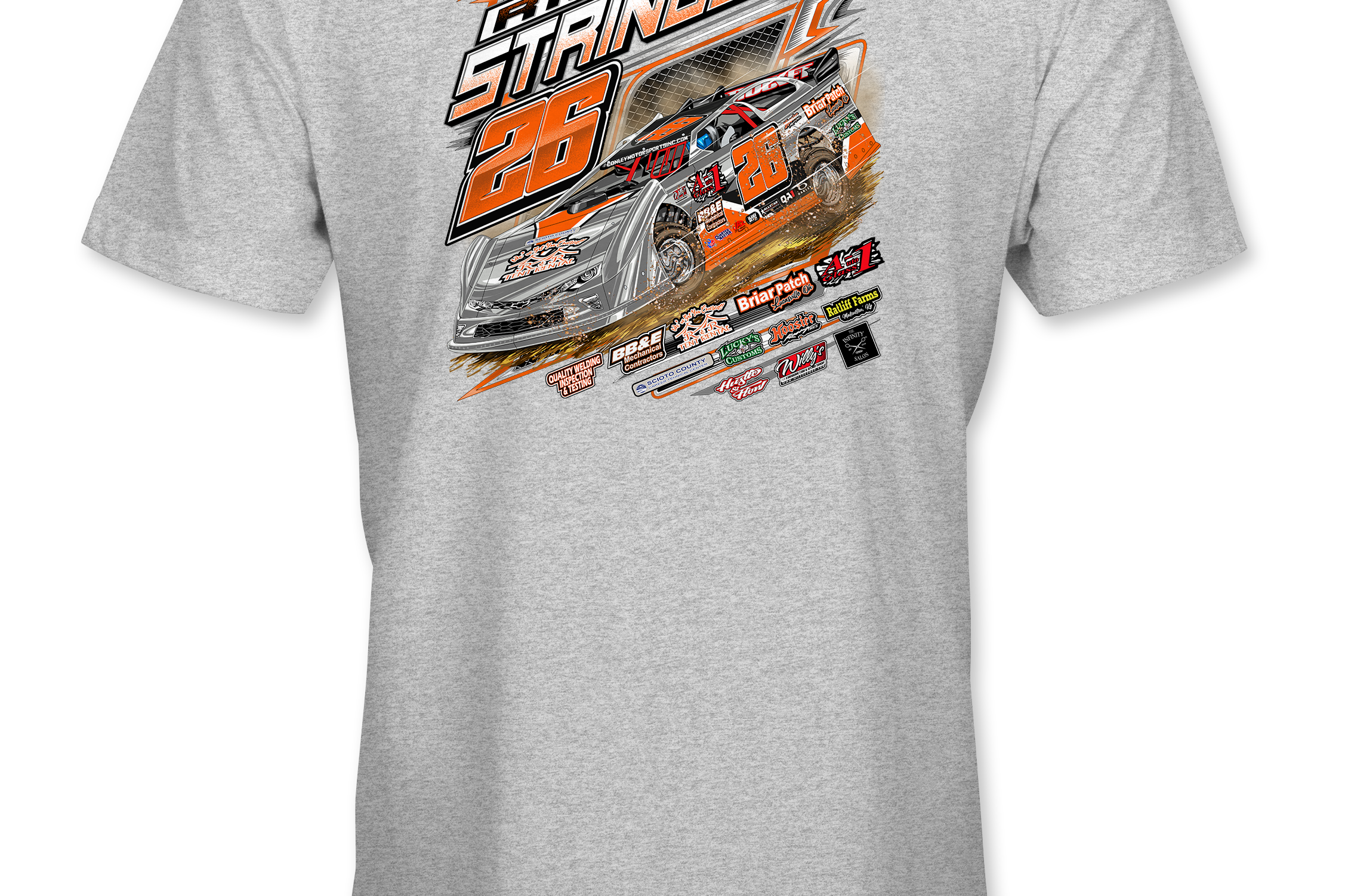 Rick Stringer T-Shirts Black Acid Apparel