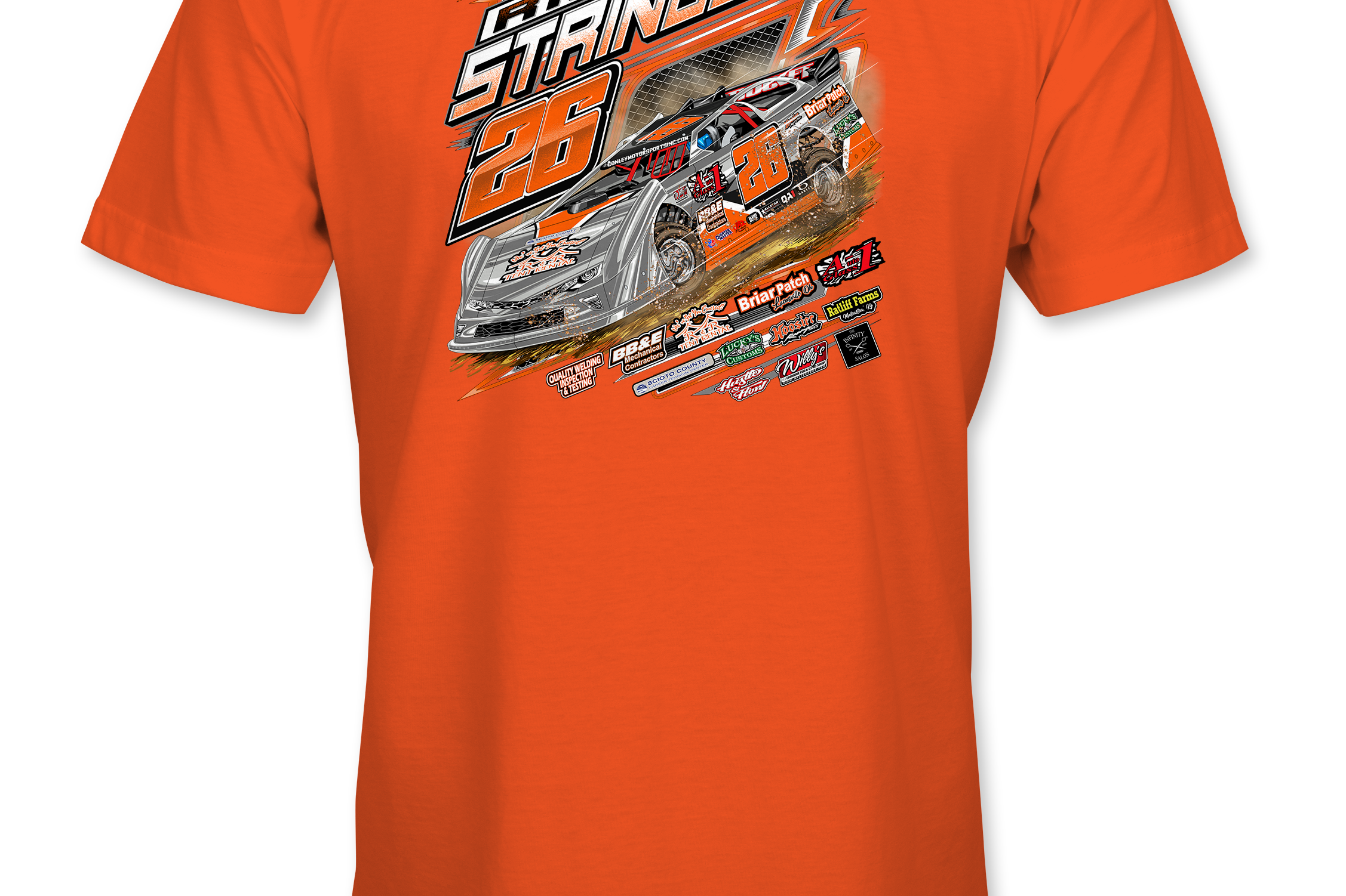 Rick Stringer T-Shirts Black Acid Apparel