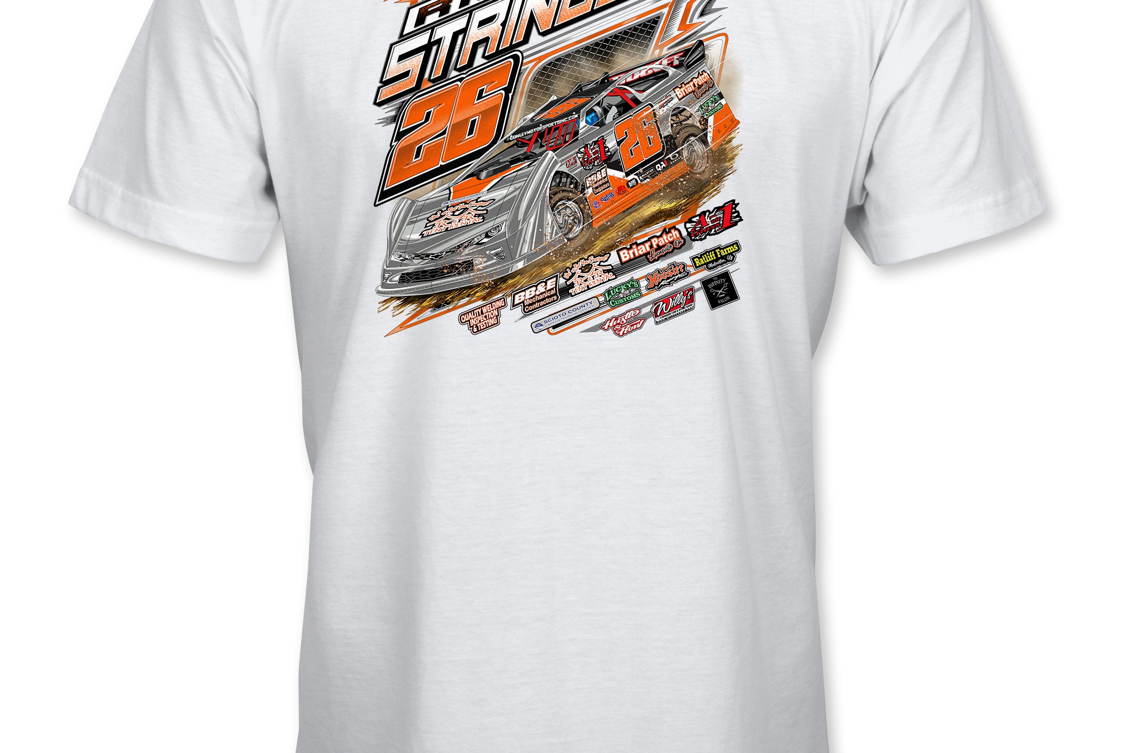 Rick Stringer T-Shirts Black Acid Apparel