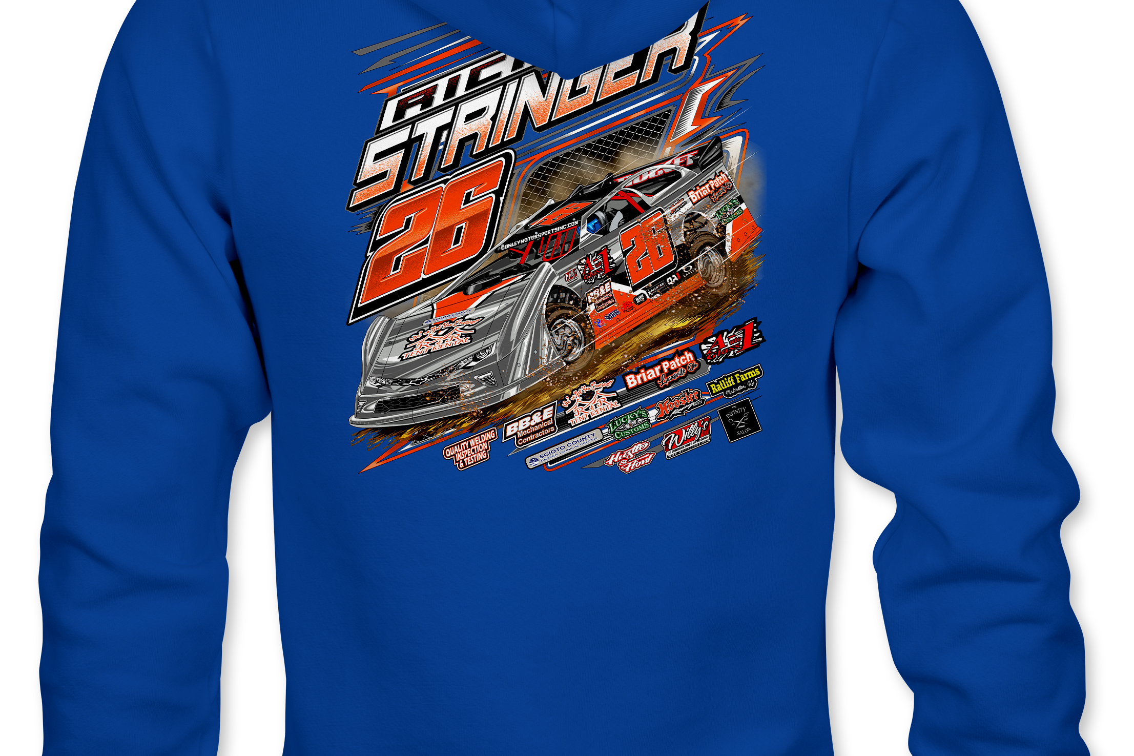 Rick Stringer Hoodies Black Acid Apparel