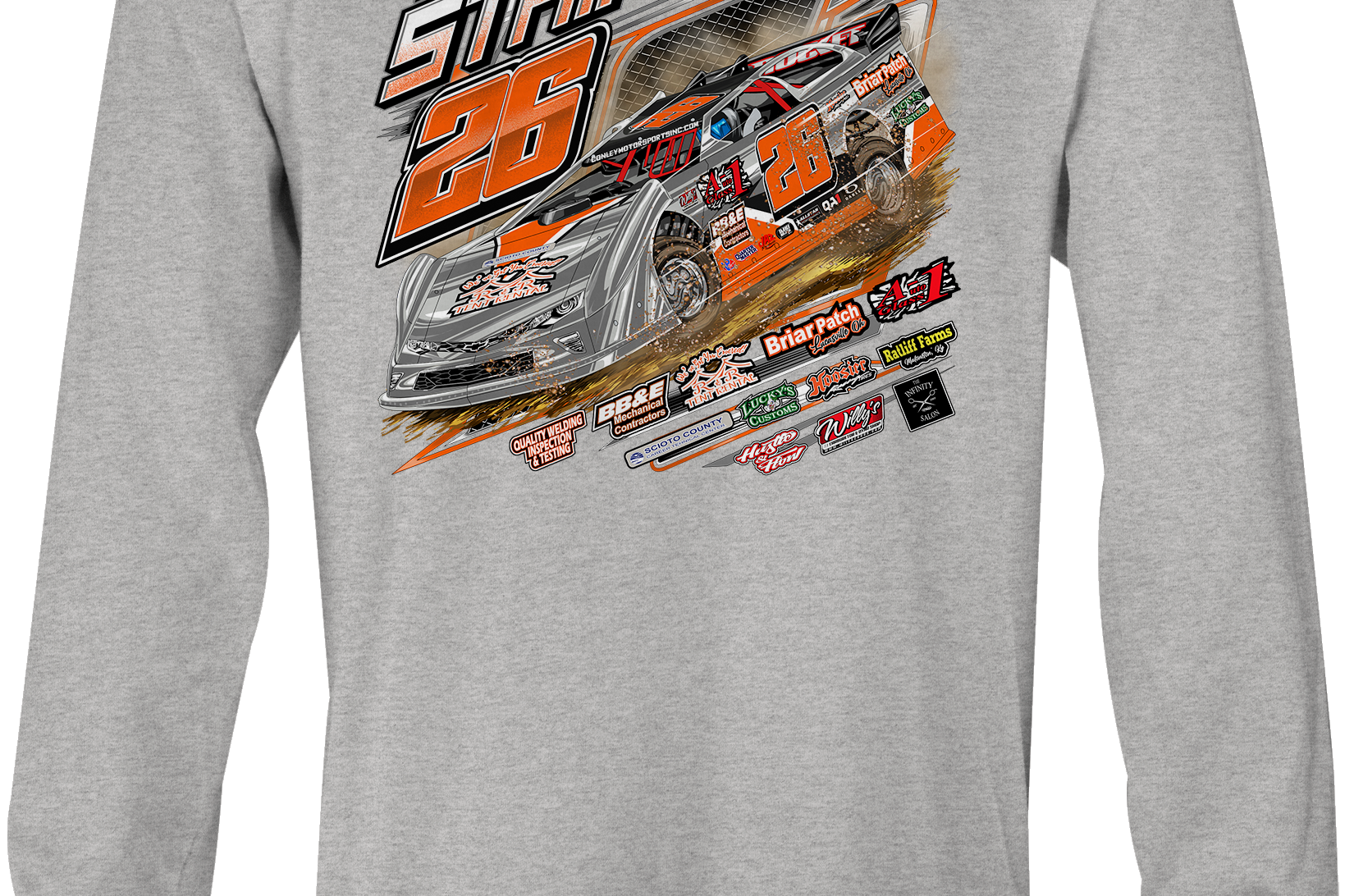 Rick Stringer Long Sleeves Black Acid Apparel
