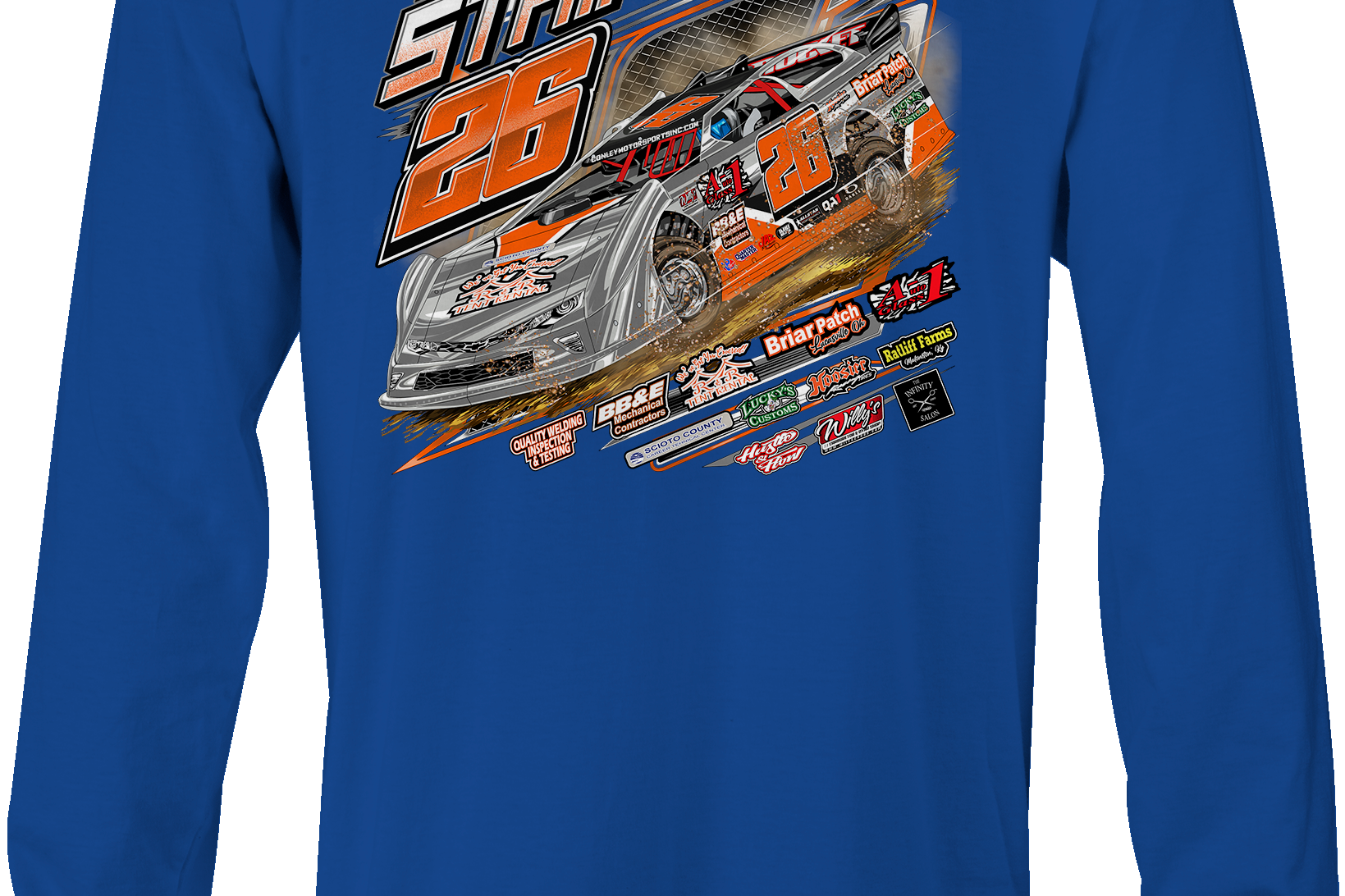 Rick Stringer Long Sleeves Black Acid Apparel