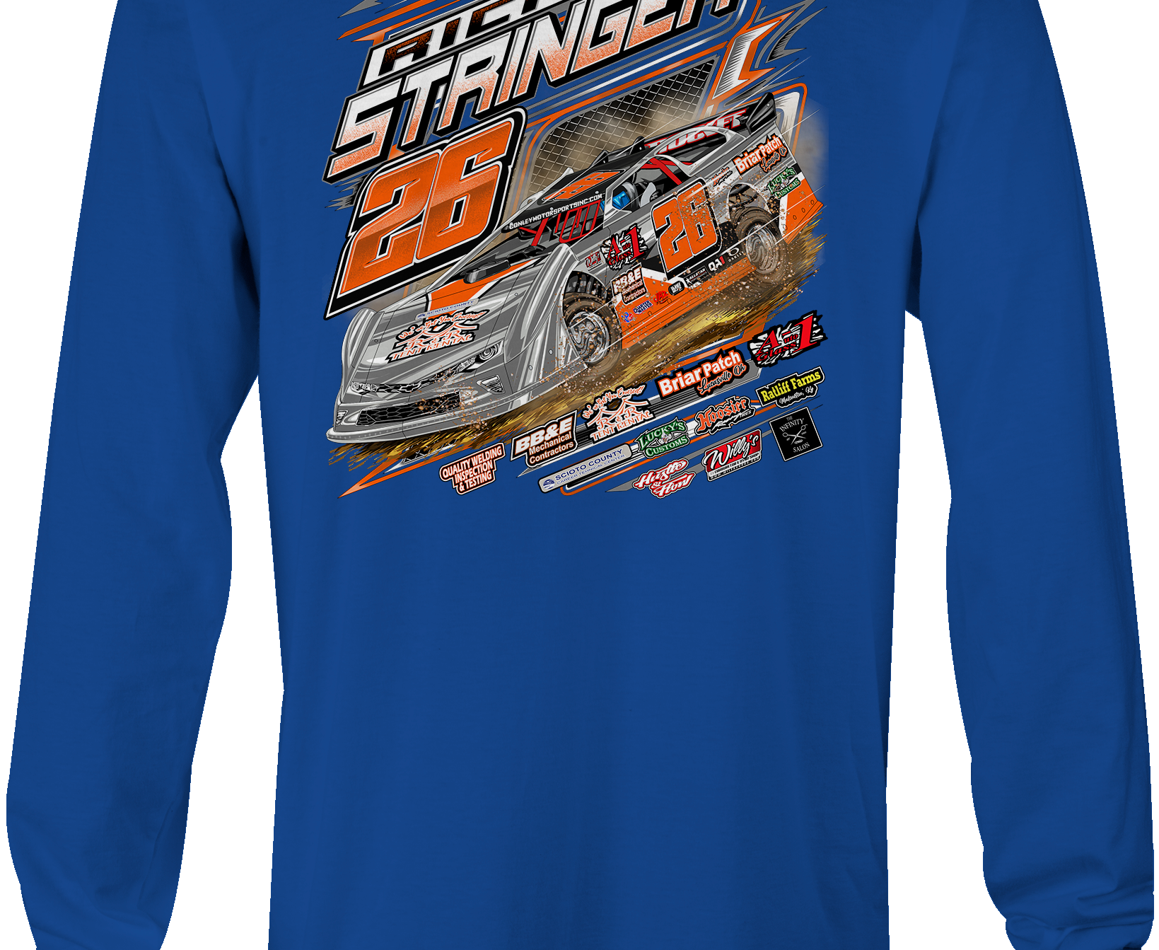 Rick Stringer Long Sleeves Black Acid Apparel