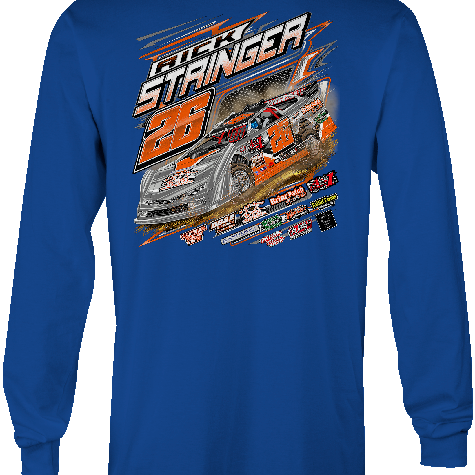 Rick Stringer Long Sleeves Black Acid Apparel