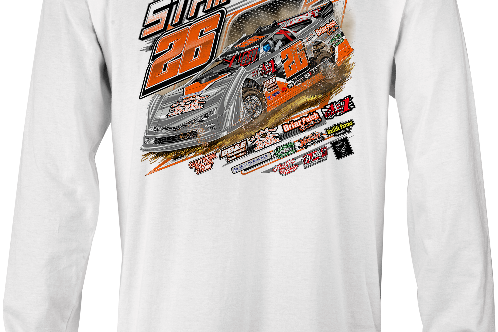 Rick Stringer Long Sleeves Black Acid Apparel