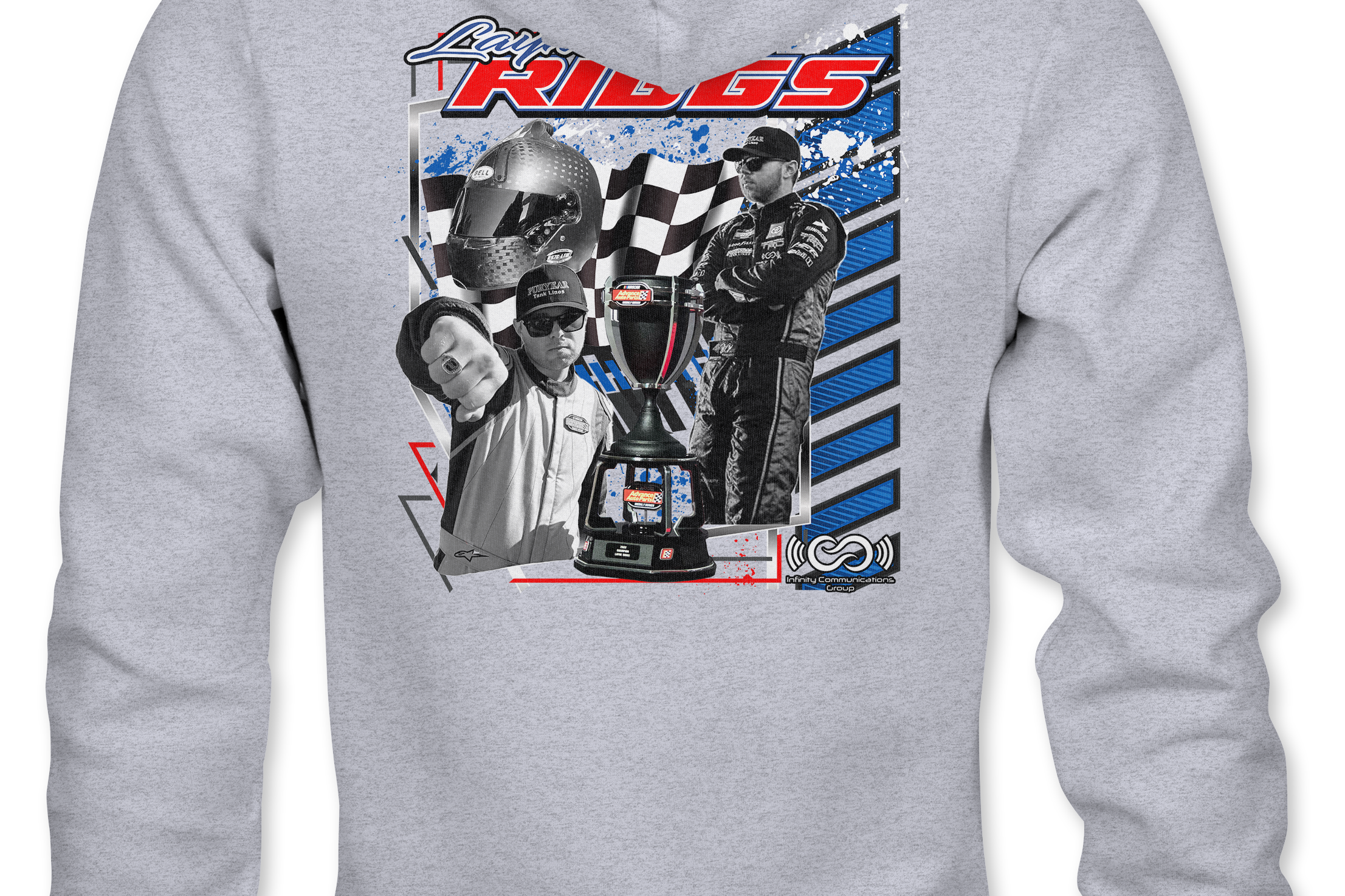 Layne Riggs 2023 Hoodies Black Acid Apparel
