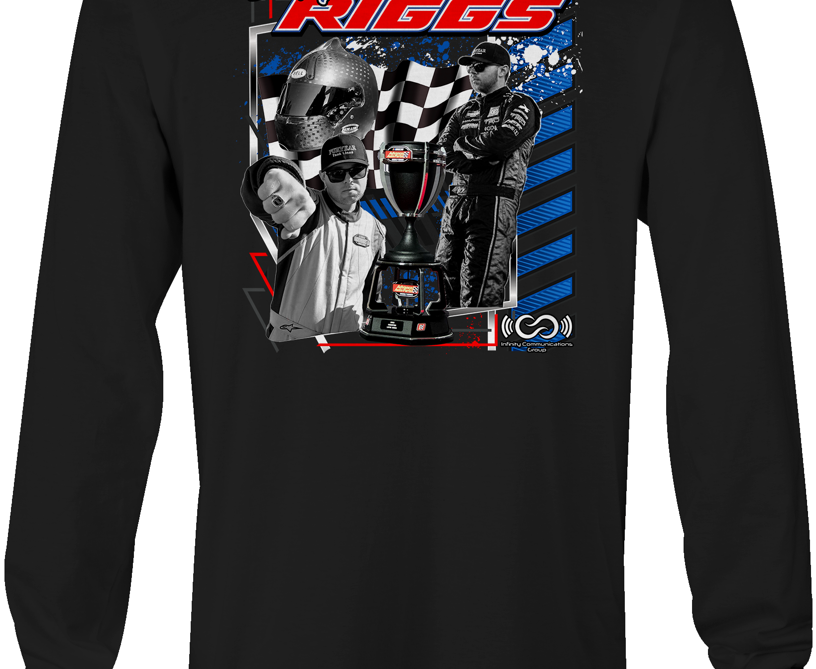 Layne Riggs 2023 Long Sleeves Black Acid Apparel