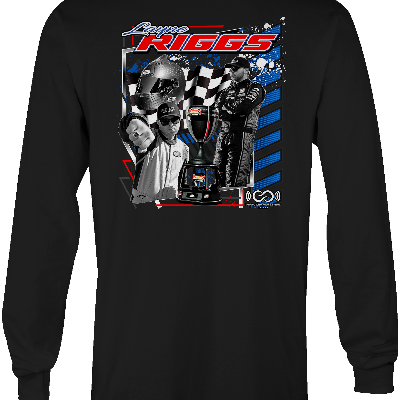 Layne Riggs 2023 Long Sleeves Black Acid Apparel