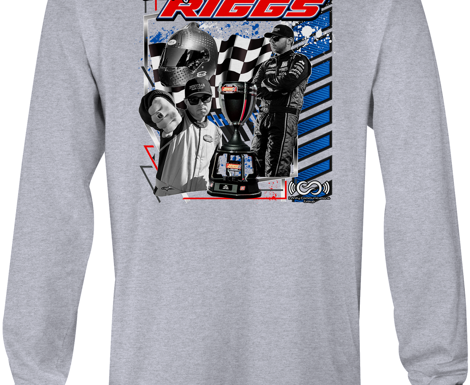 Layne Riggs 2023 Long Sleeves Black Acid Apparel