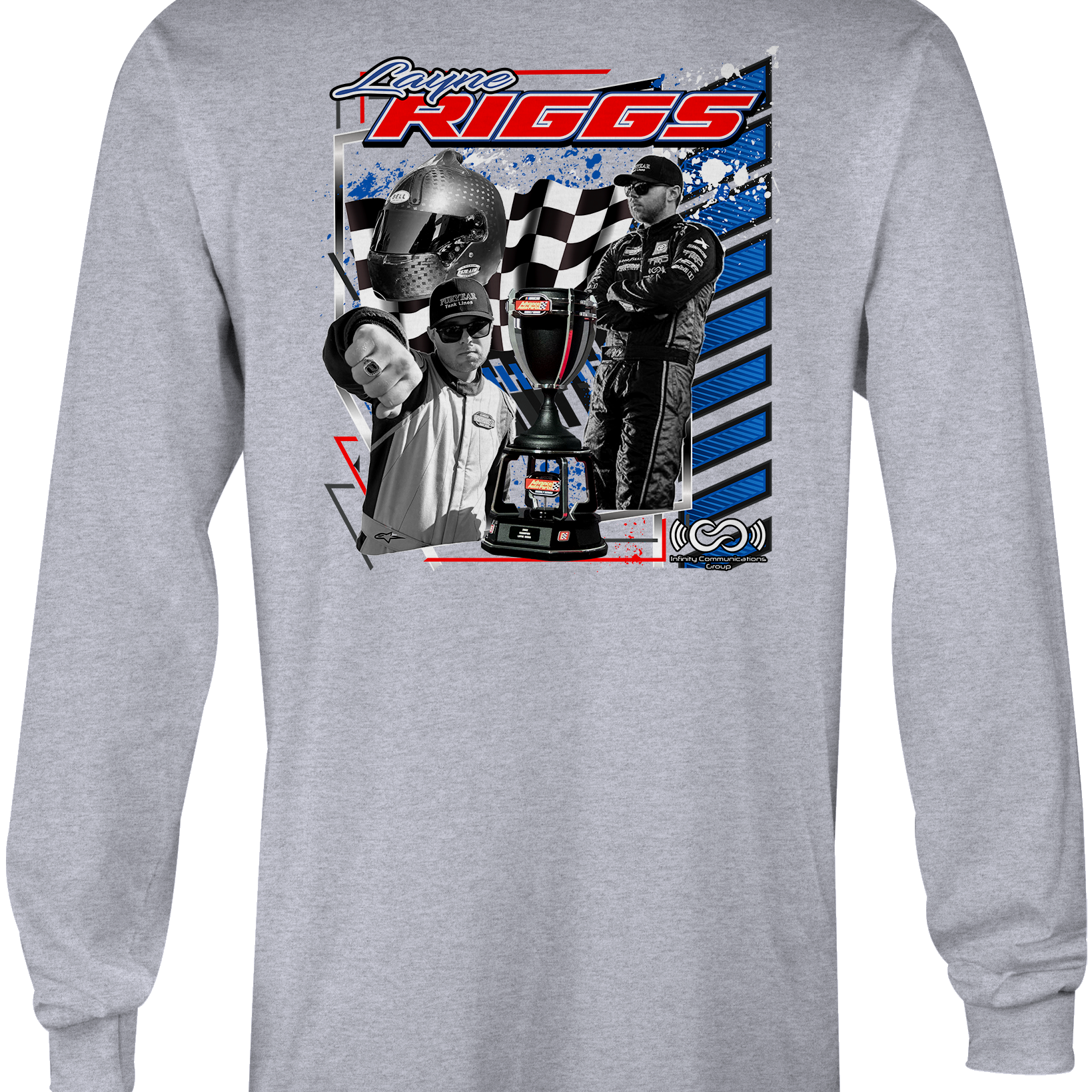 Layne Riggs 2023 Long Sleeves Black Acid Apparel