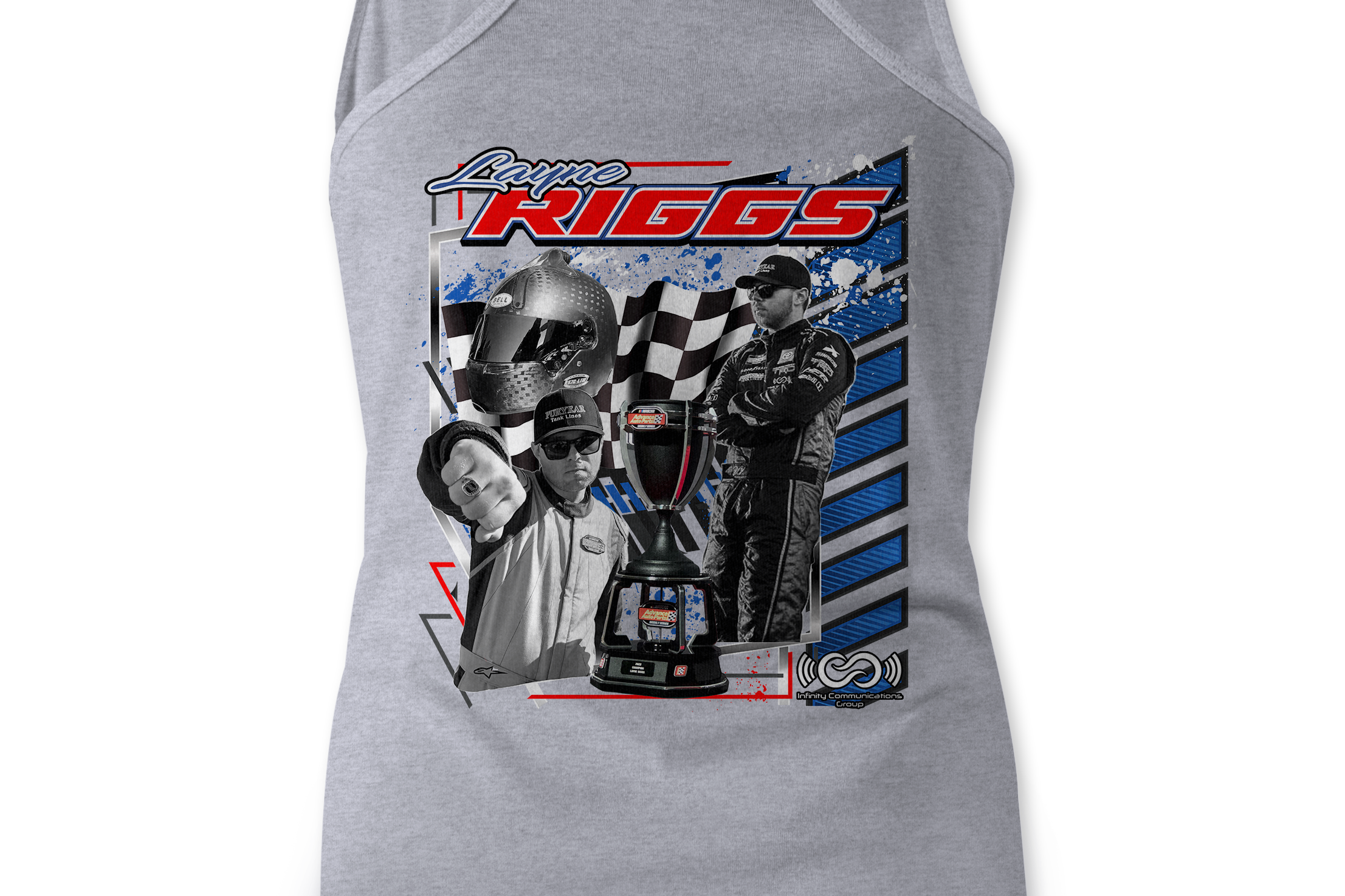 Layne Riggs 2023 Tank Tops Black Acid Apparel