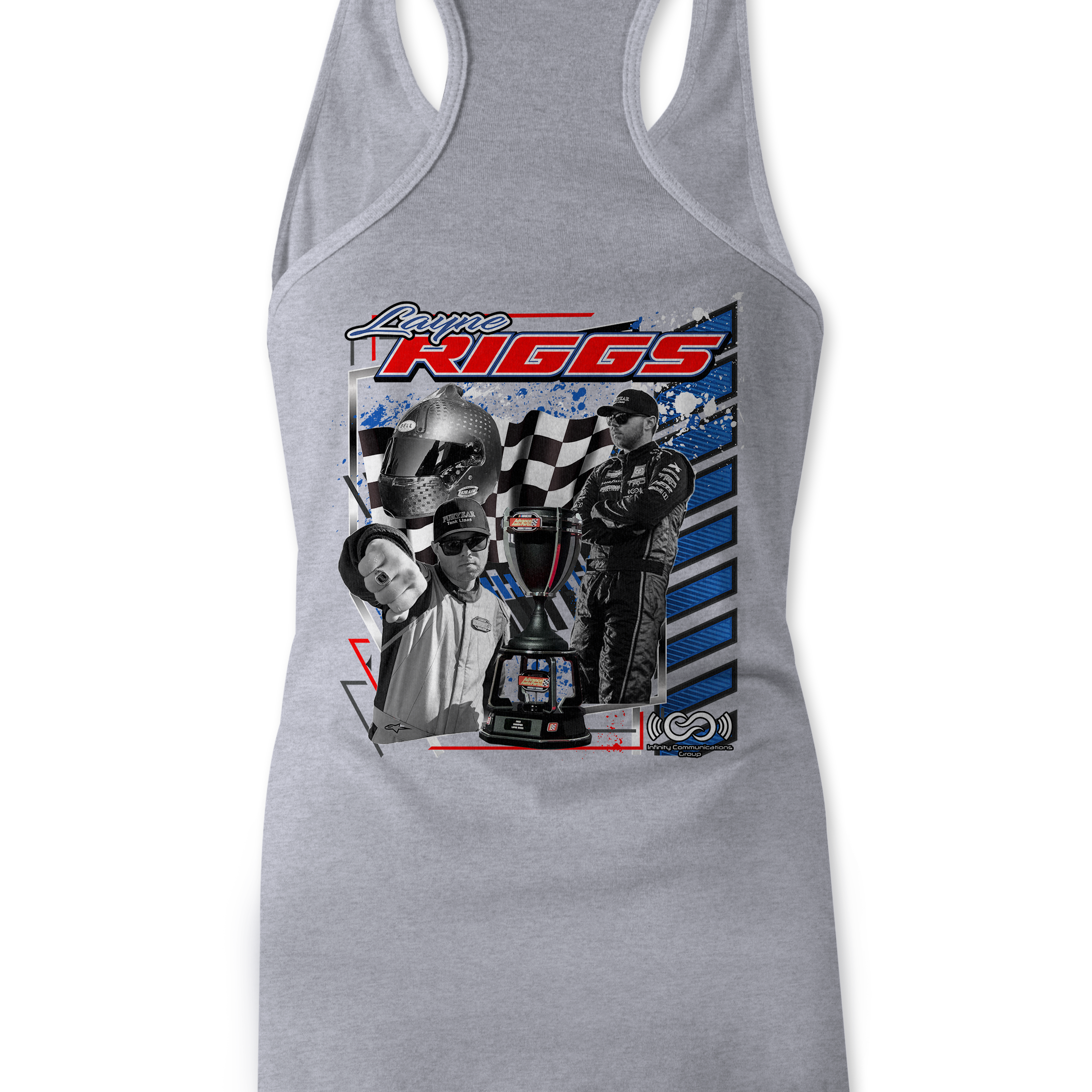 Layne Riggs 2023 Tank Tops Black Acid Apparel