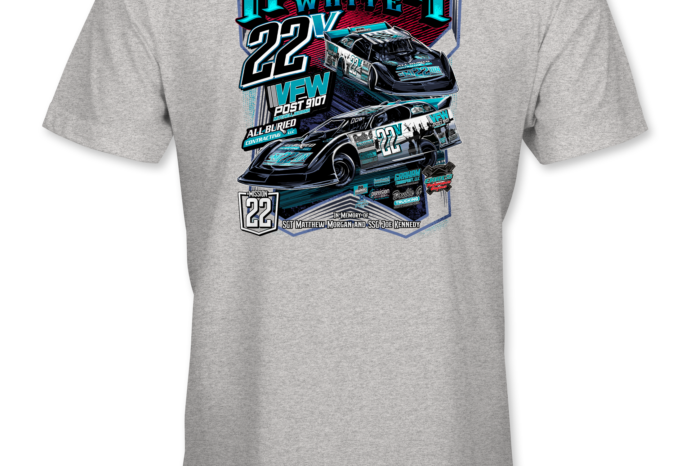Robert White T-Shirts Black Acid Apparel