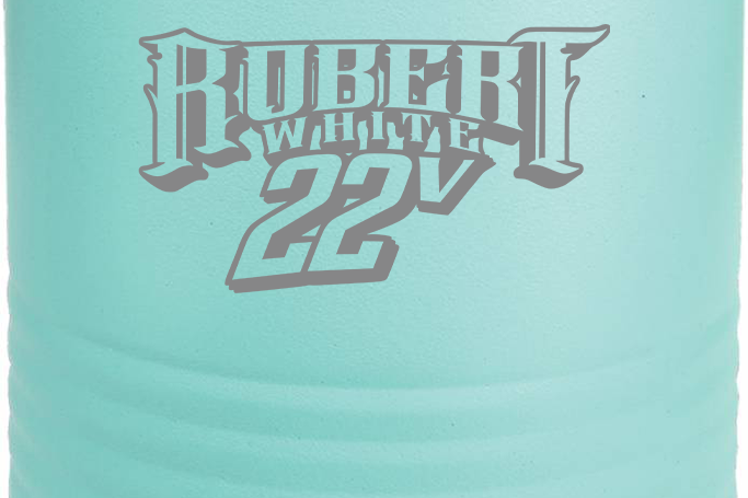 Robert White Tumblers Black Acid Apparel