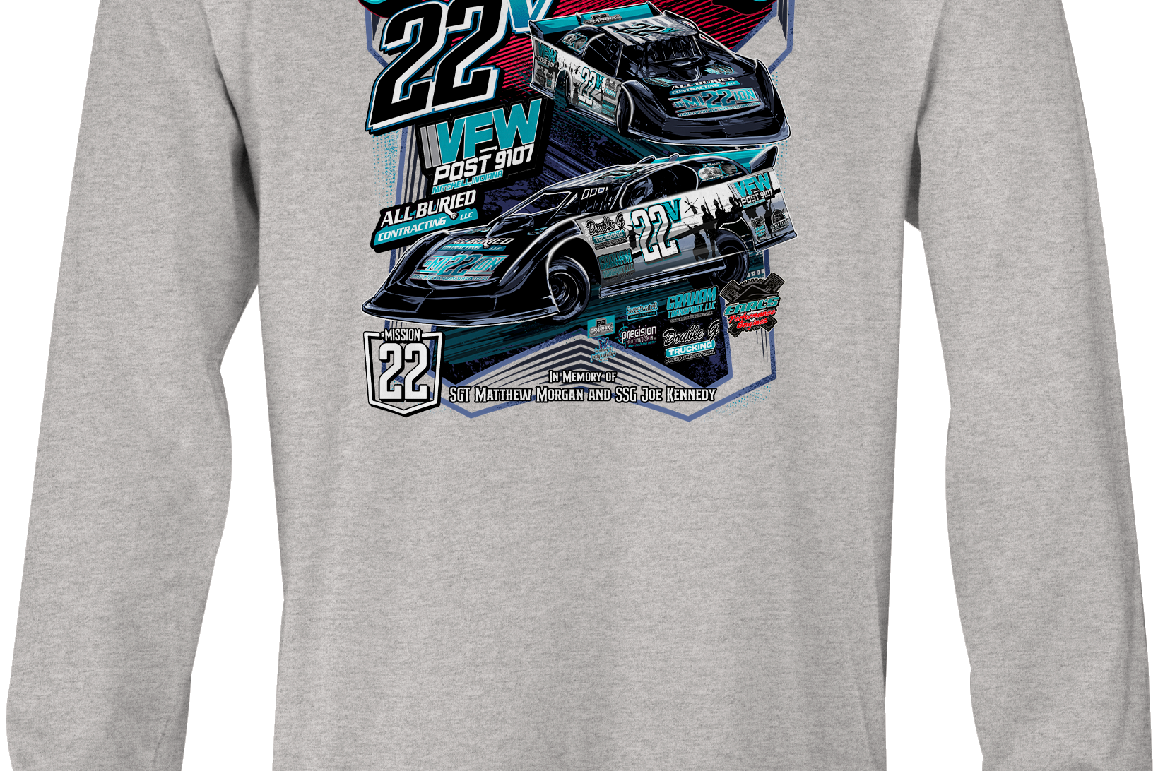 Robert White Long Sleeves Black Acid Apparel