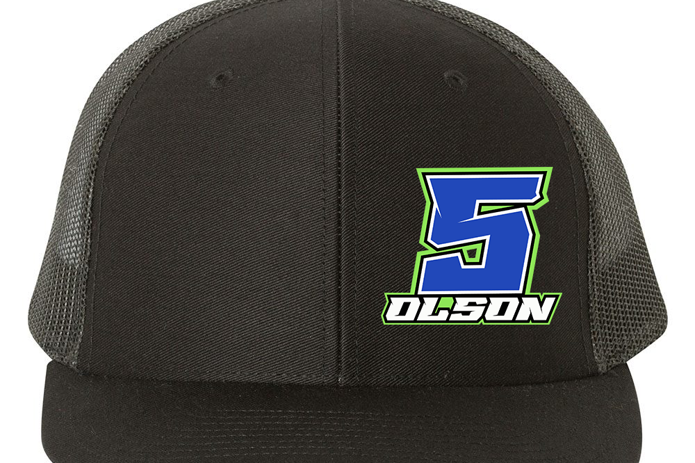 Ross Olson Hats Black Acid Apparel