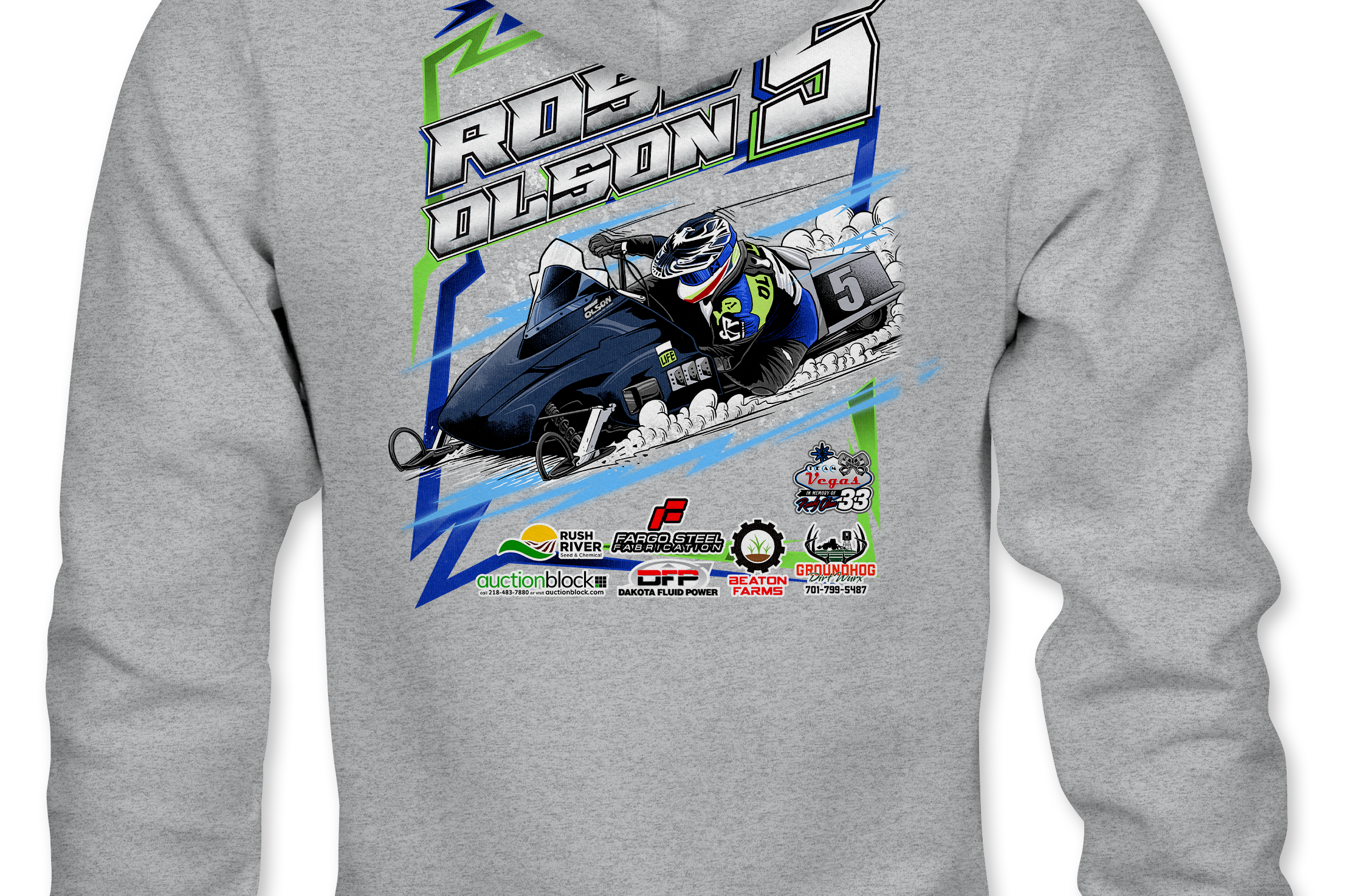 Ross Olson Hoodies Black Acid Apparel