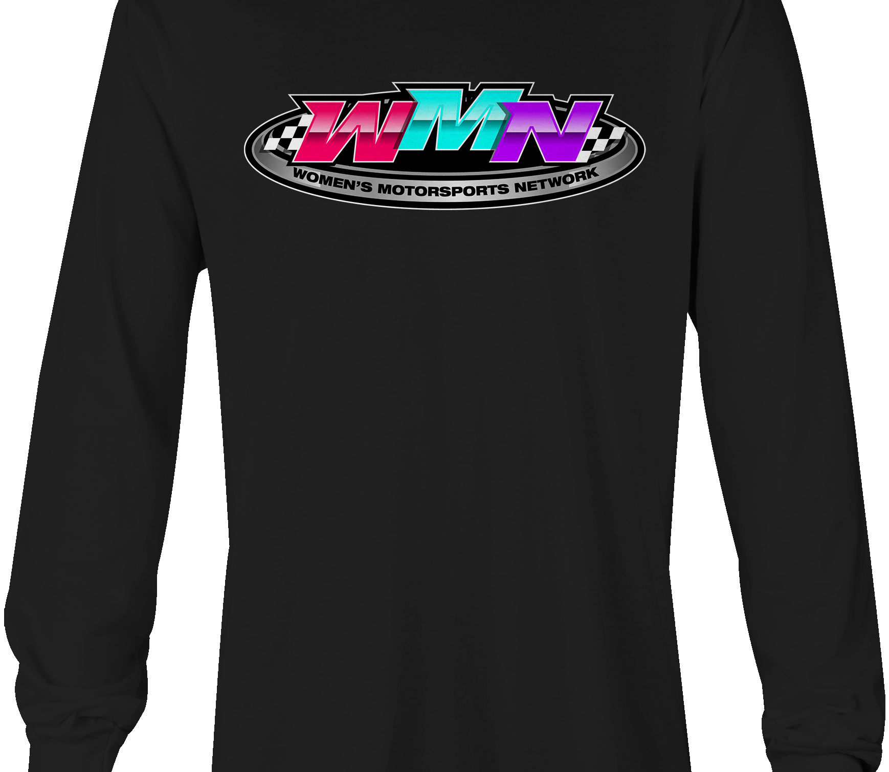 Women's Motorsports Network Long Sleeves Black Acid Apparel