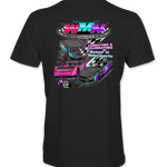 Women's Motorsports Network T-Shirts Black Acid Apparel