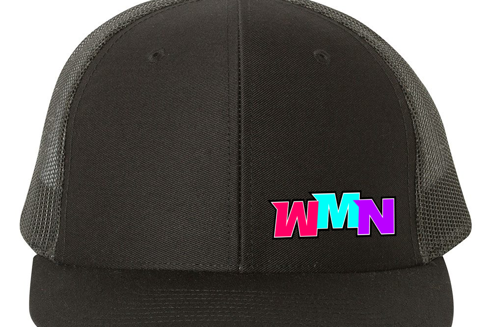 Women's Motorsports Network Hats Black Acid Apparel