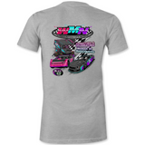 Women's Motorsports Network Ladies Shirts Black Acid Apparel