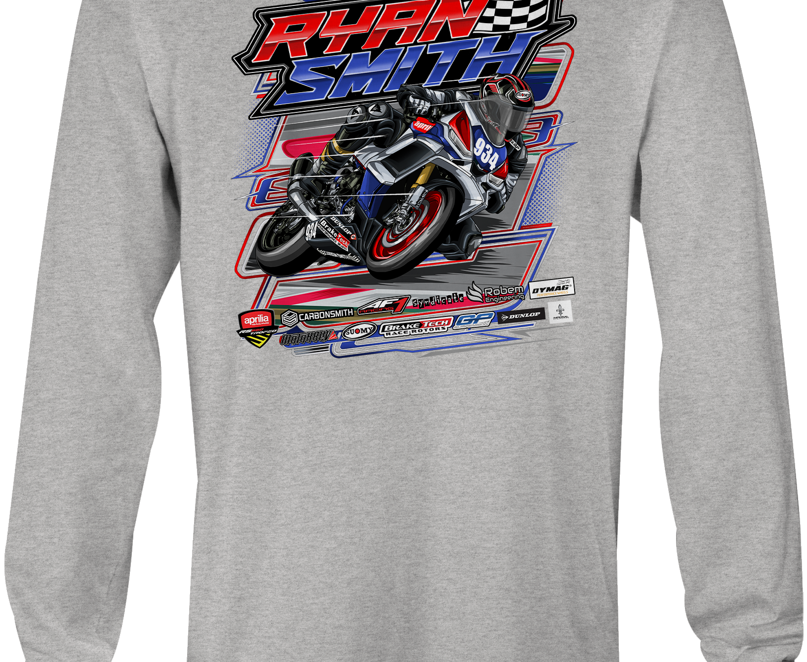 Ryan Smith Long Sleeves Black Acid Apparel