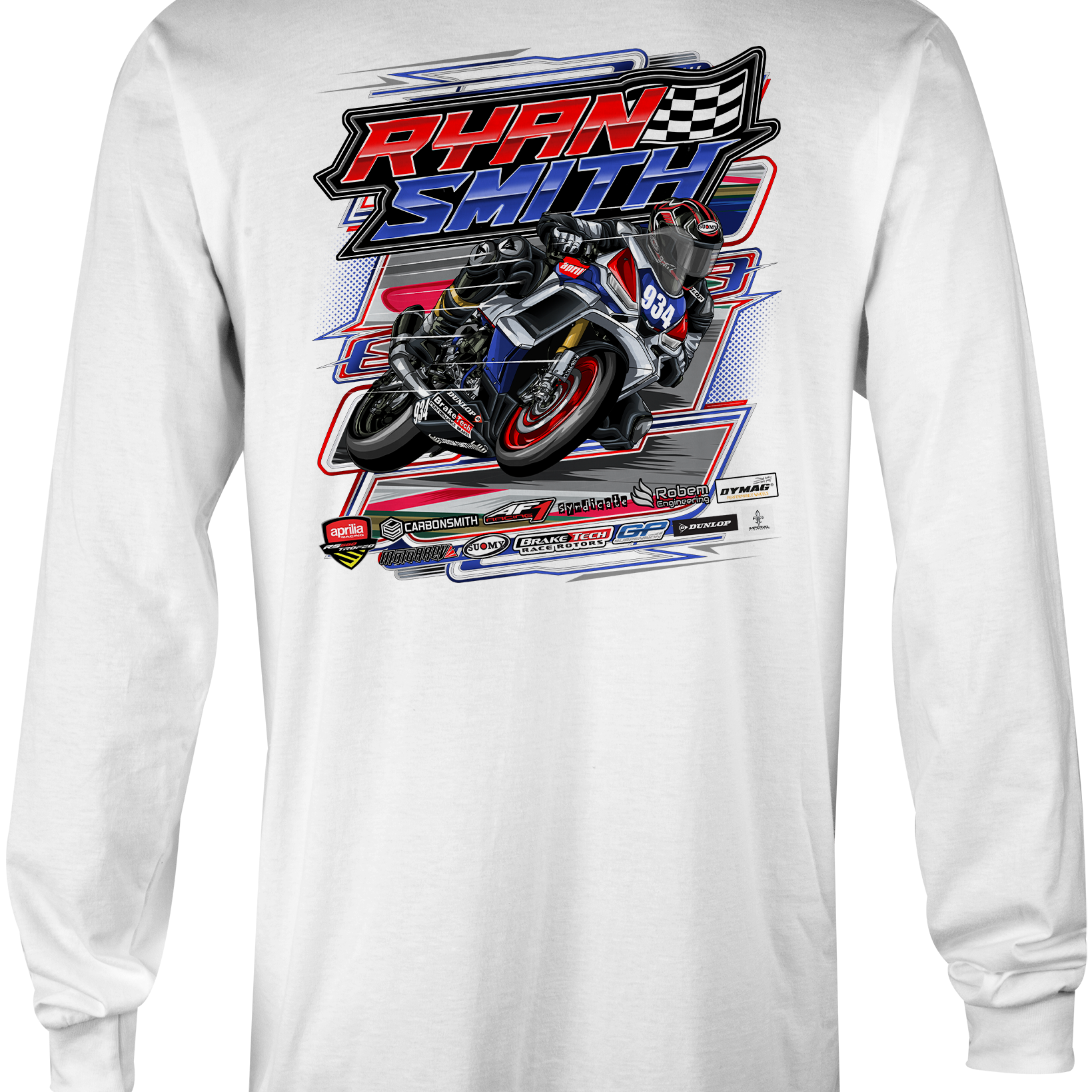 Ryan Smith Long Sleeves Black Acid Apparel