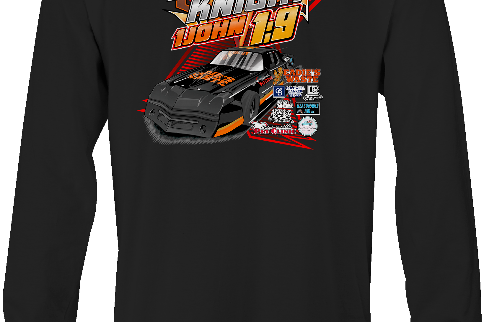 Sam Knight Long Sleeves Black Acid Apparel