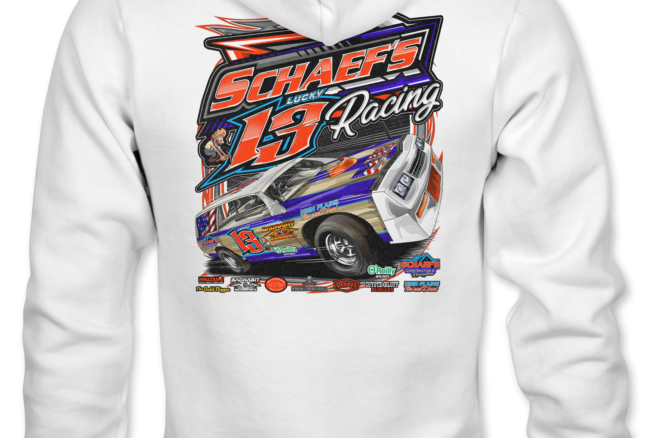 Schaef's Racing Hoodies