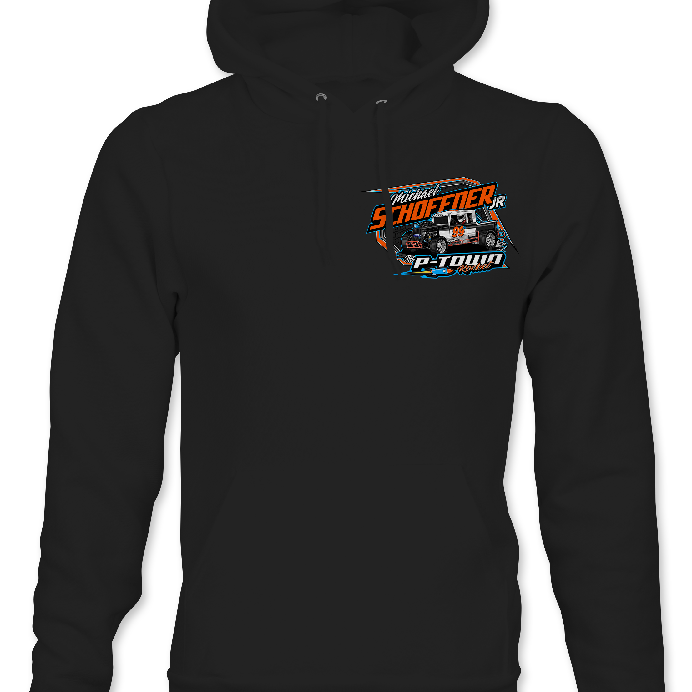 Michael Schoffner Jr. 2025 Left Chest Hoodies