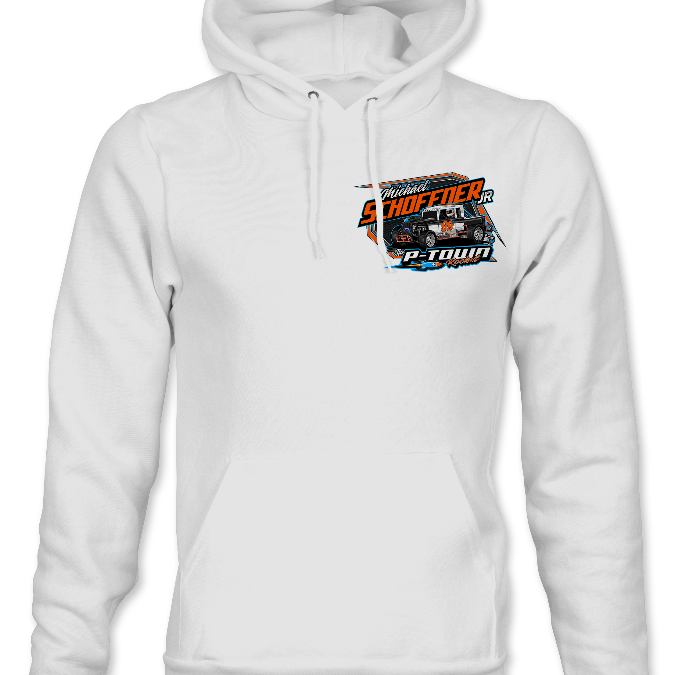 Michael Schoffner Jr. 2025 Left Chest Hoodies