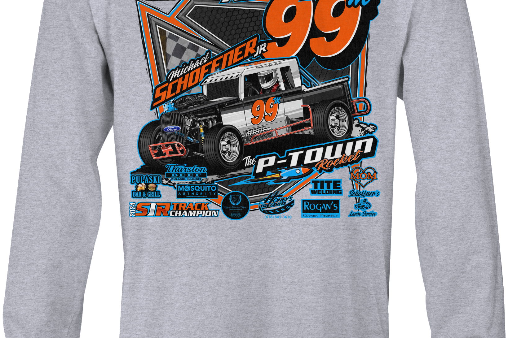Michael Schoffner Jr. 2025 Half Chest Long Sleeves
