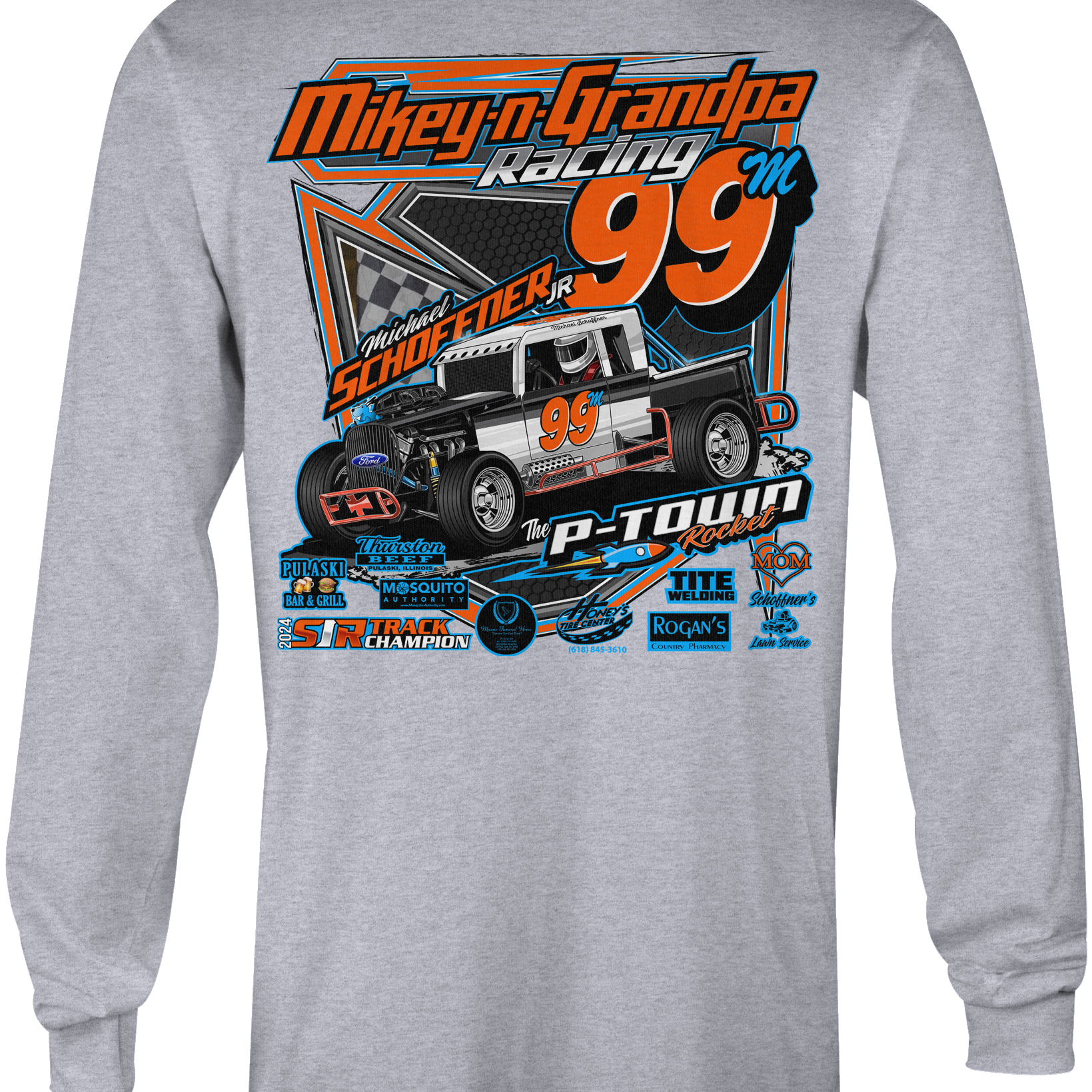 Michael Schoffner Jr. 2025 Half Chest Long Sleeves