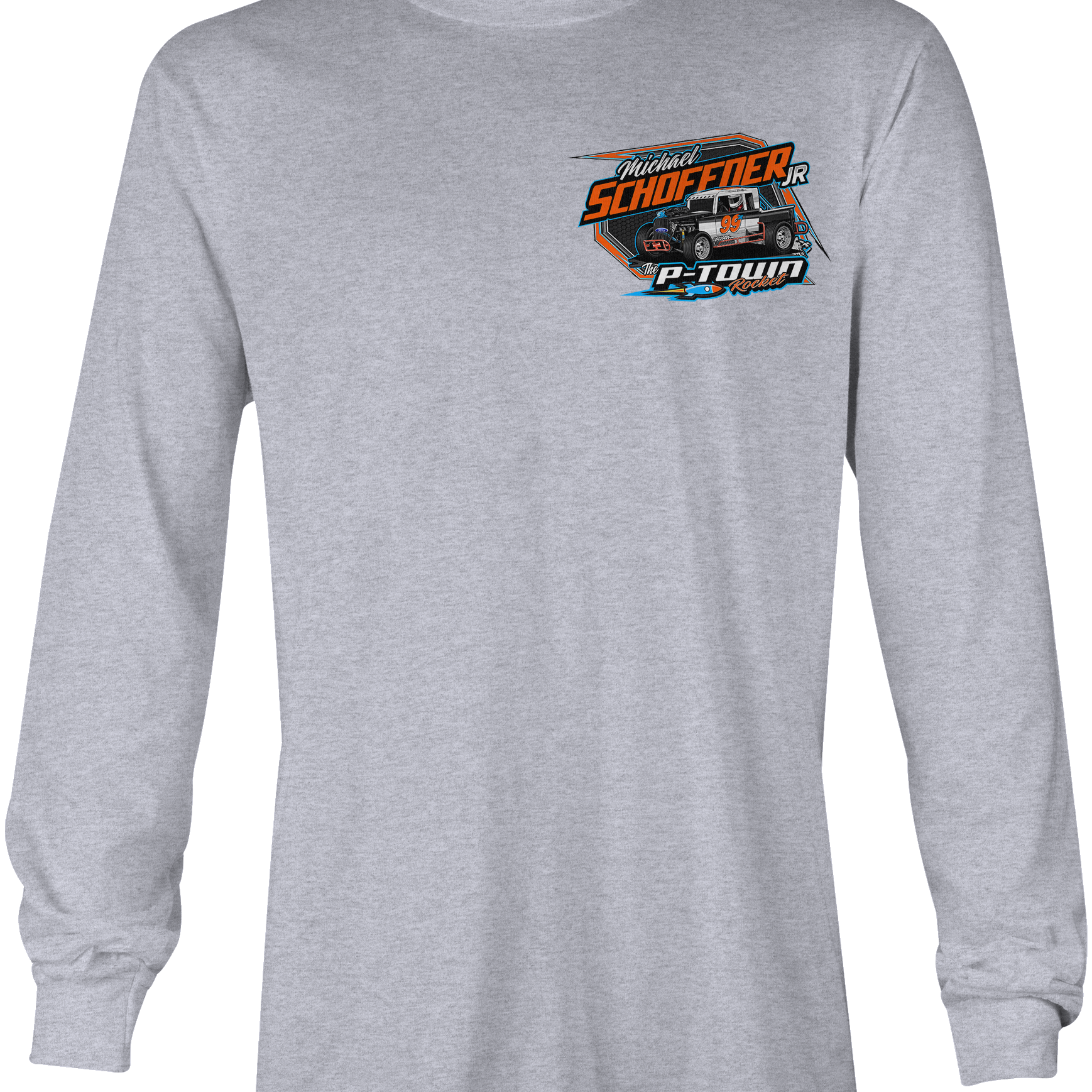 Michael Schoffner Jr. 2025 Left Chest Long Sleeves